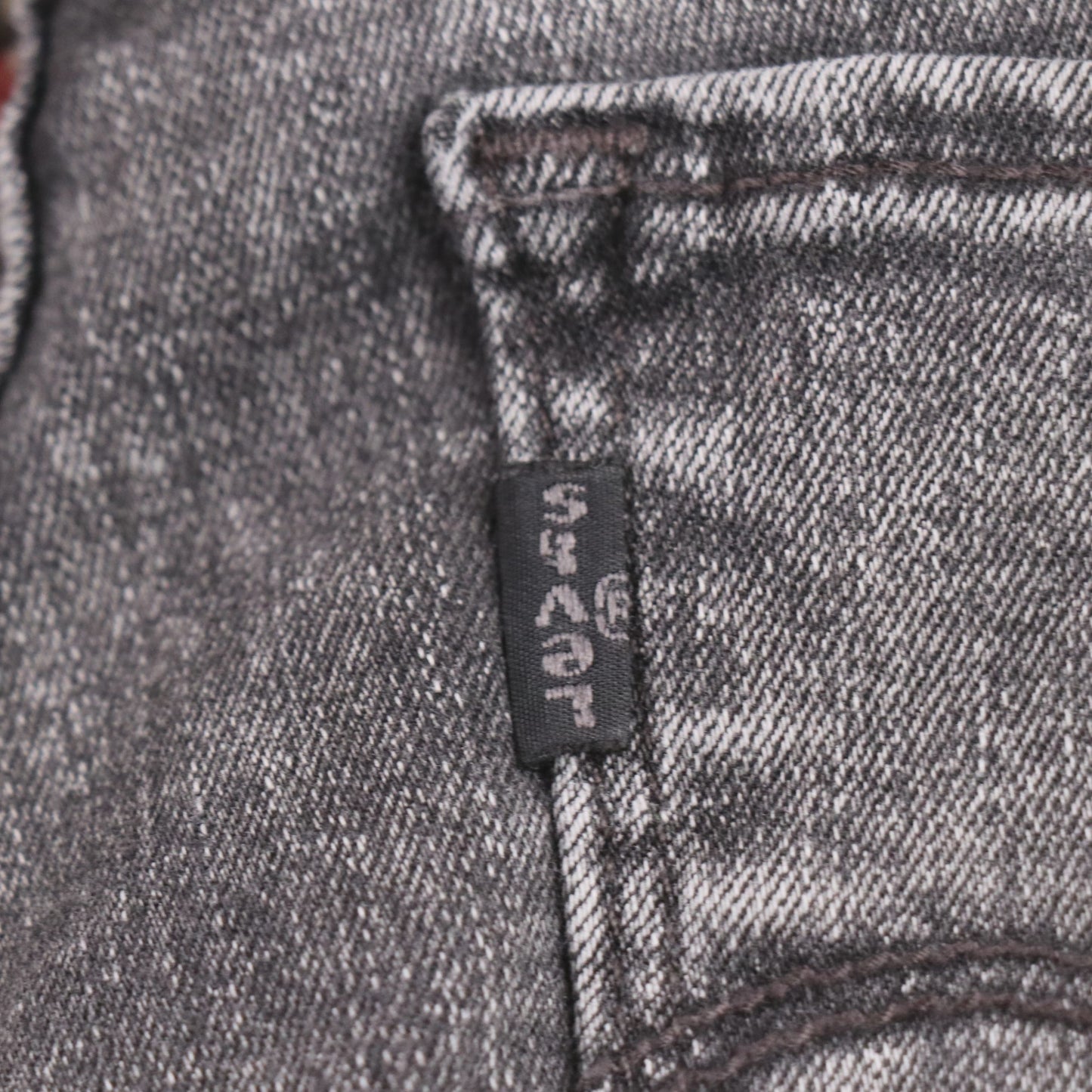 Levi's 710 W24 L28 Skinny Classic Ripped Style Grey Denim Jeans