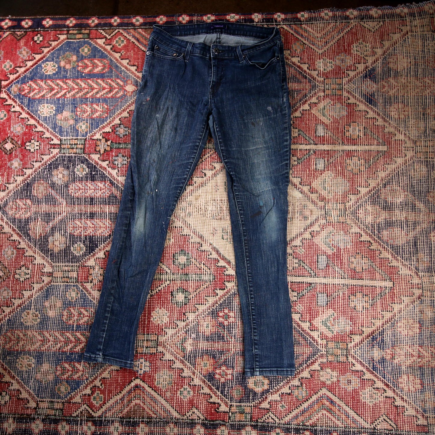 Levi's W32 L29 Skinny Blue Denim Jeans