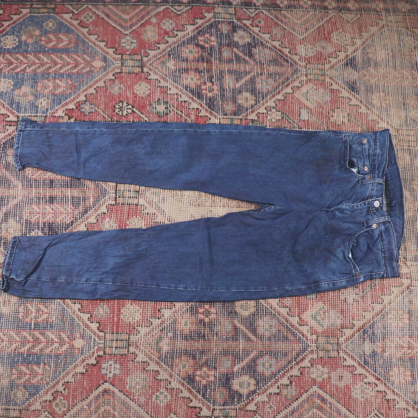 Levi's 512 W30 L28 Tapered Leg Slim Fit Blue Denim Jeans