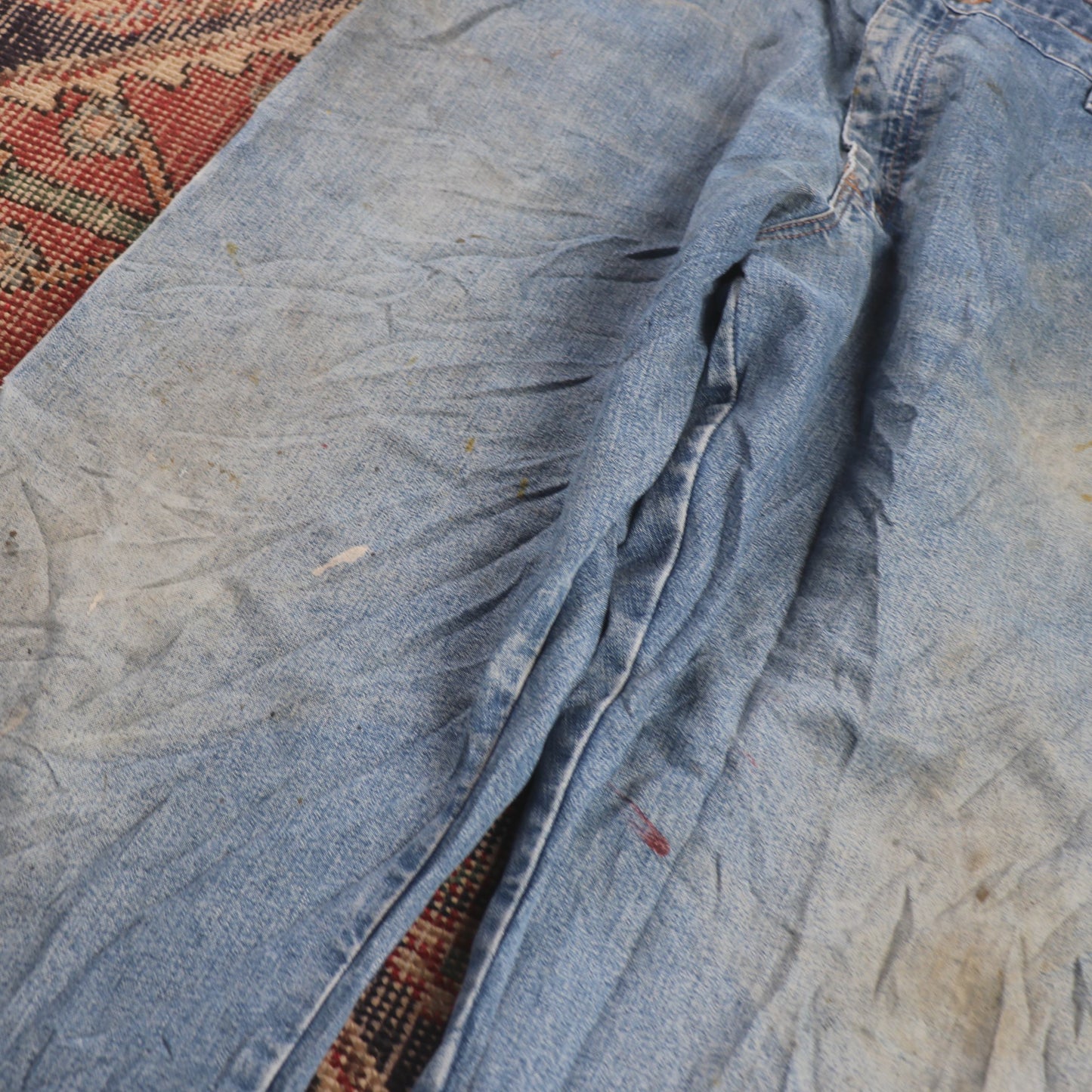 Wrangler W38 L29 Carpenter Blue Denim Jeans