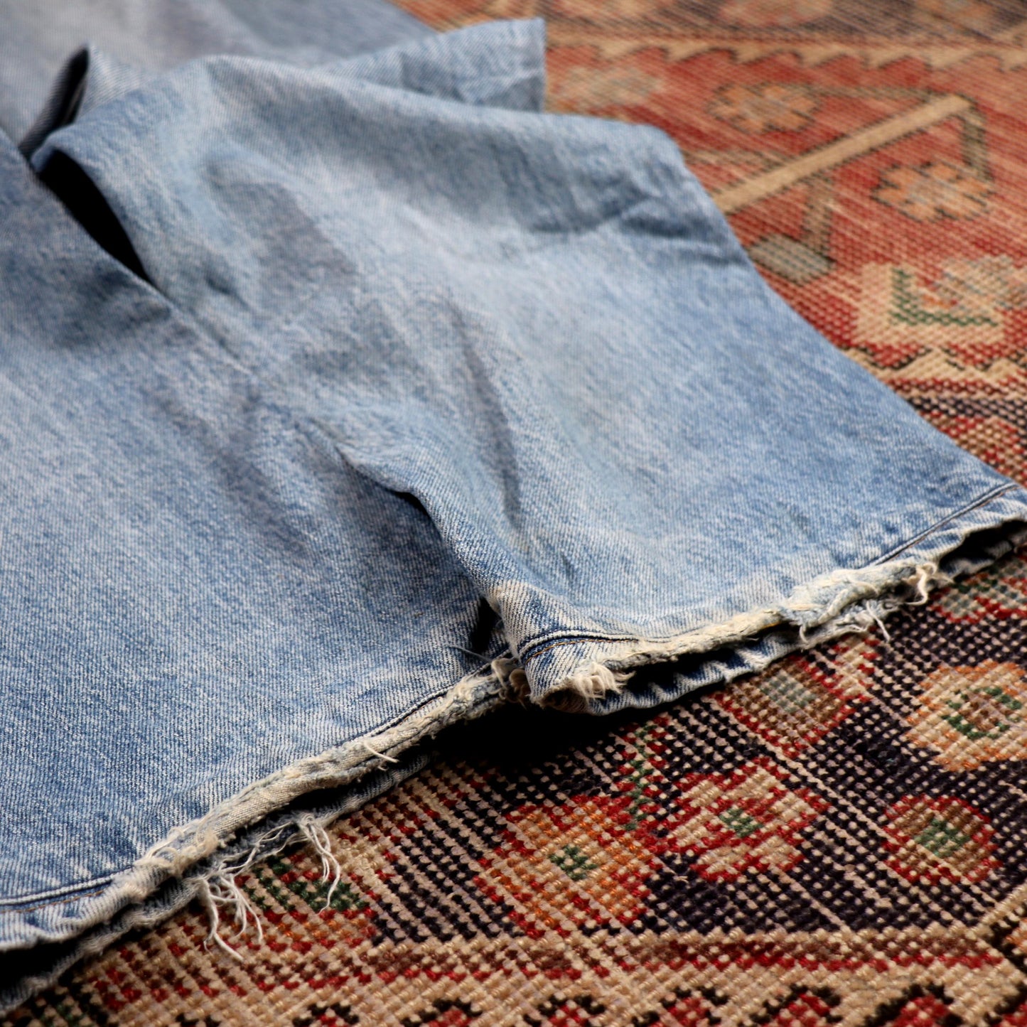 Lee W32 L28 Straight Leg Relaxed Fit Blue Denim Jeans