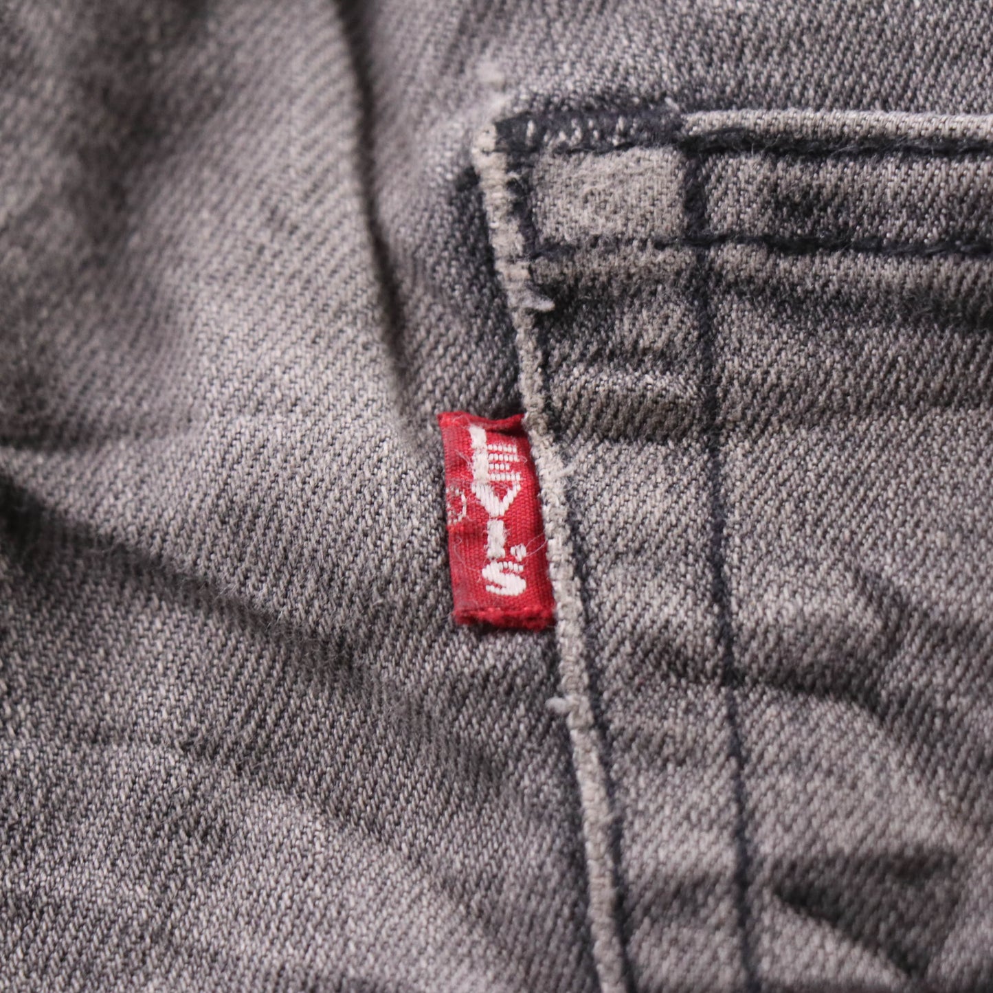 Levi's 511 Red Tab W28 L27 Slim Fit Grey Denim Jeans
