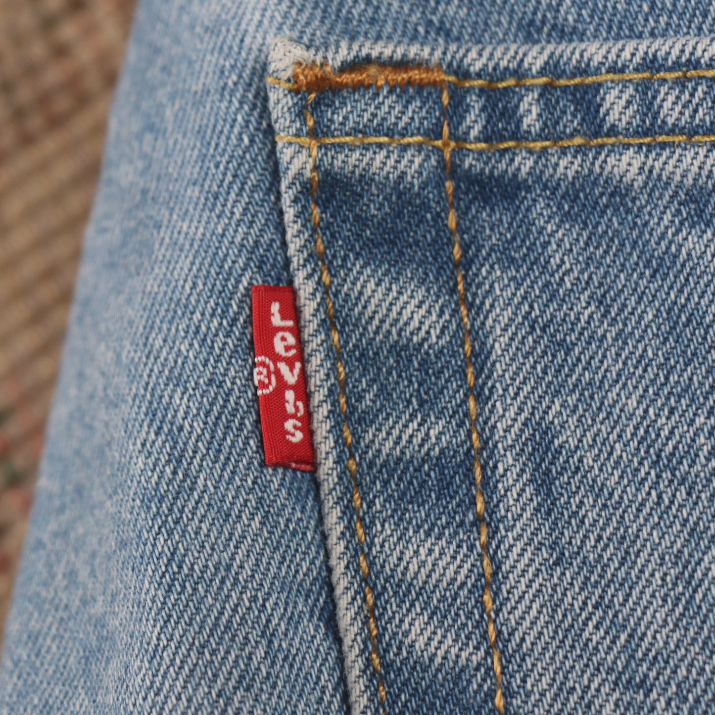 Levi's 505 W36 L34 Straight Leg Regular Fit Blue Denim Jeans