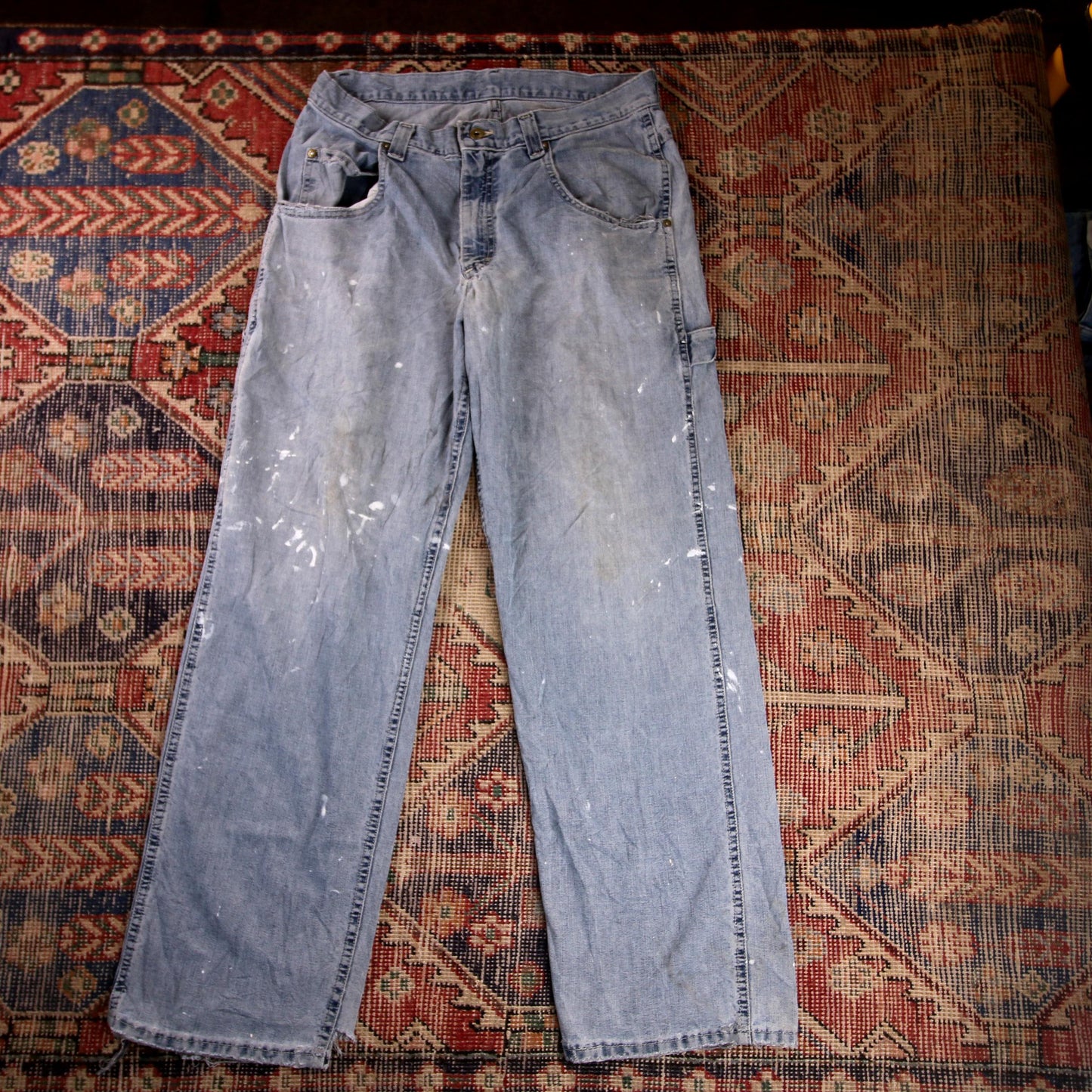 Lee W34 L31 Carpenter Blue Denim Jeans