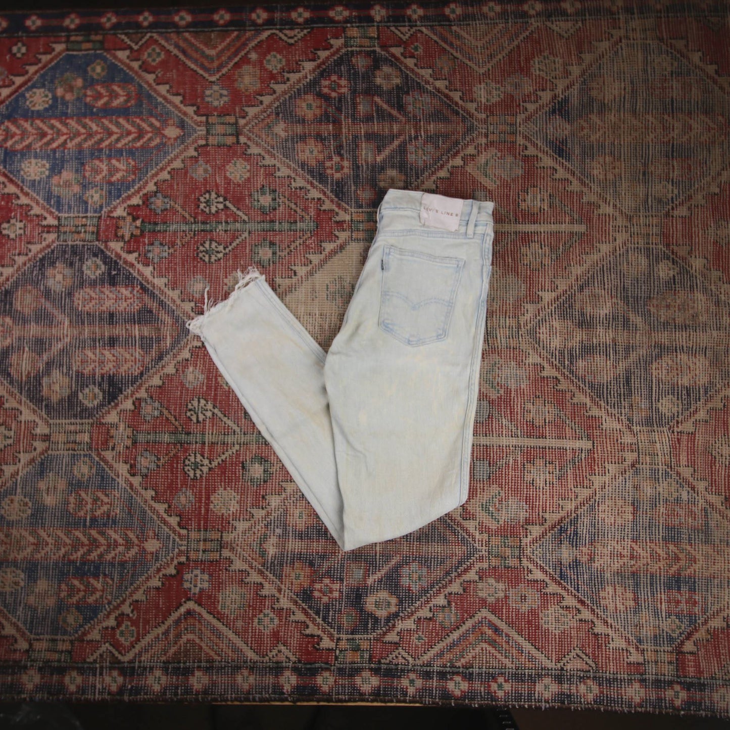 Levi's W28 L30 Skinny Blue Denim Jeans
