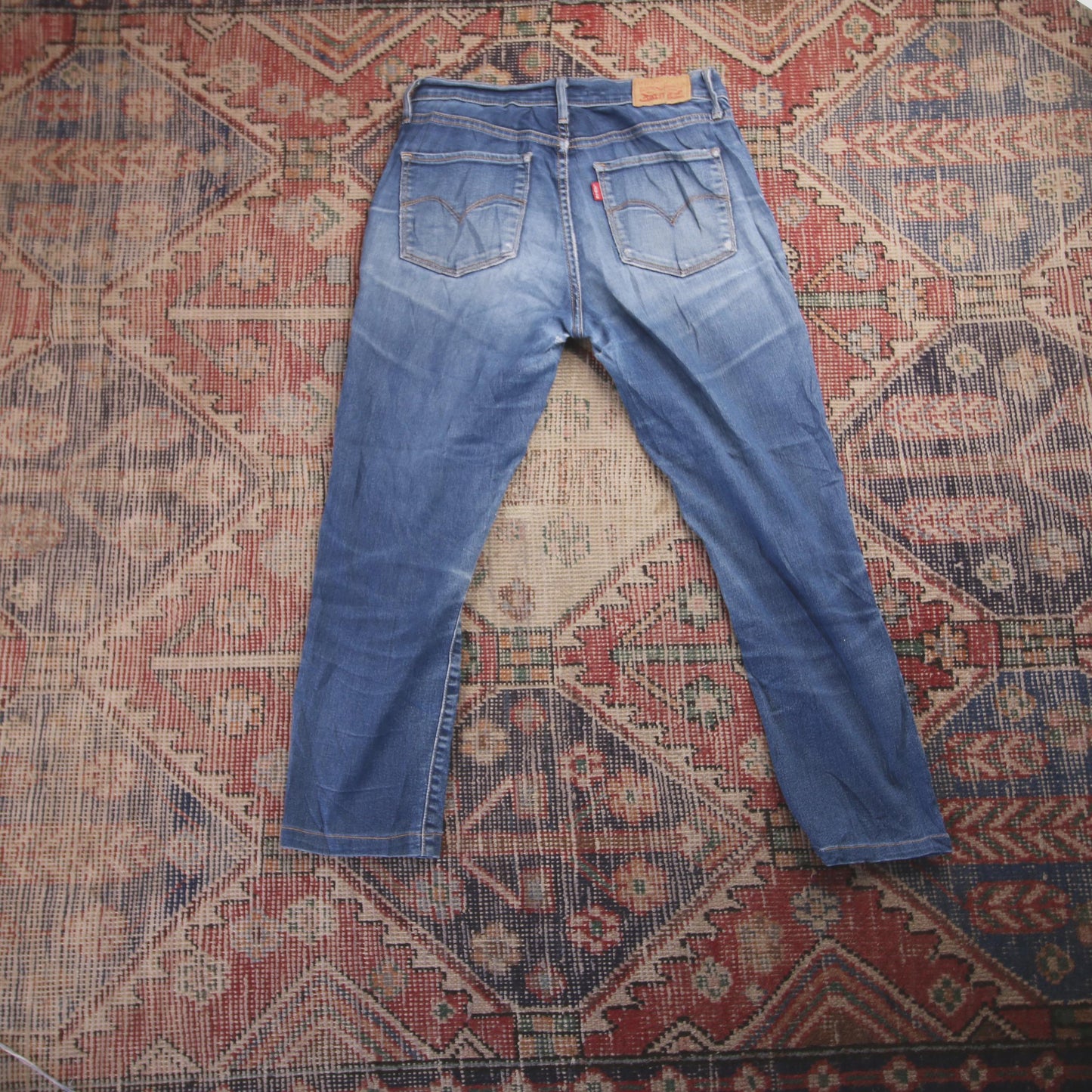 Levi's 321 W30 L22 Skinny Blue Denim Jeans