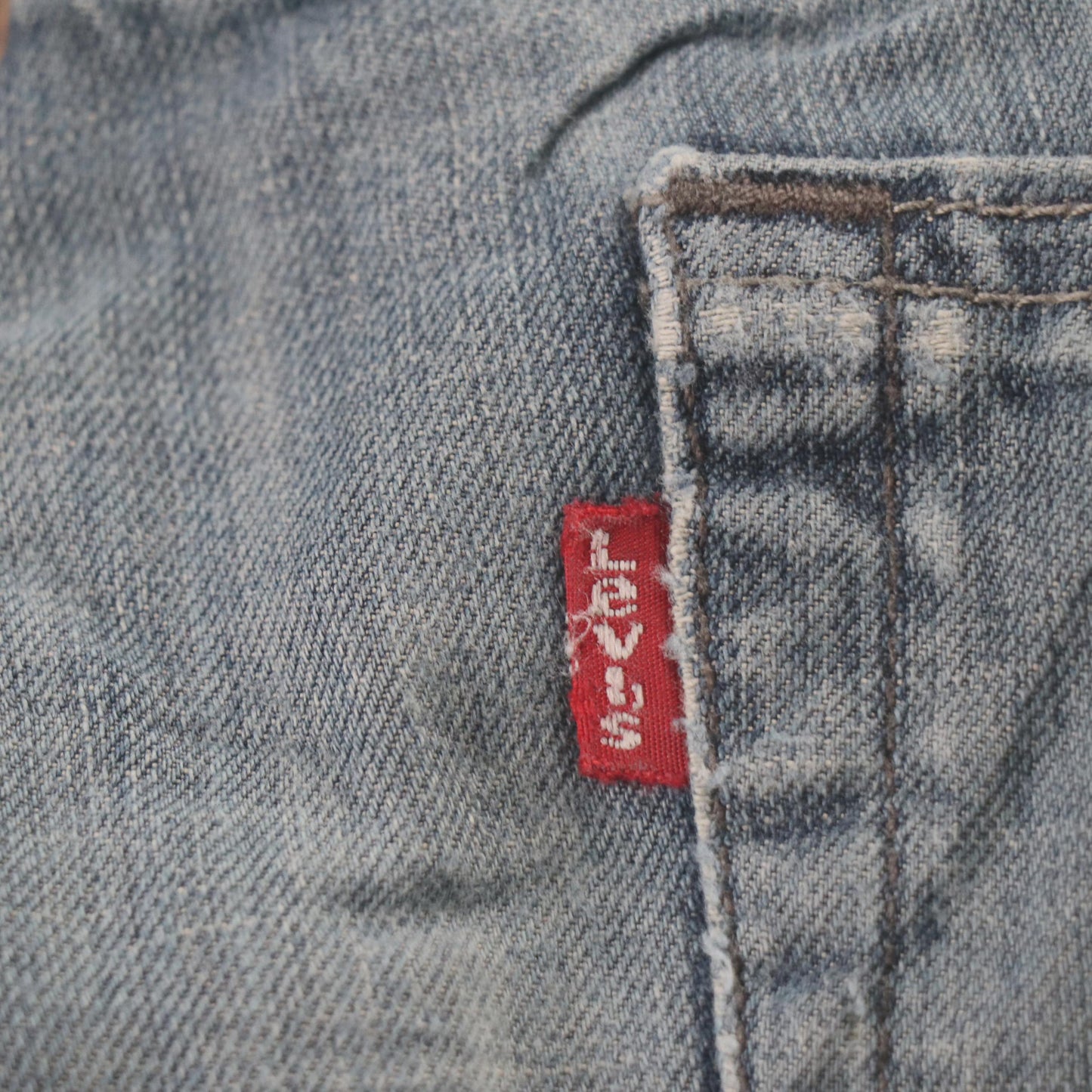 Levi's Red Tab W28 L29 Straight Leg Blue Denim Jeans