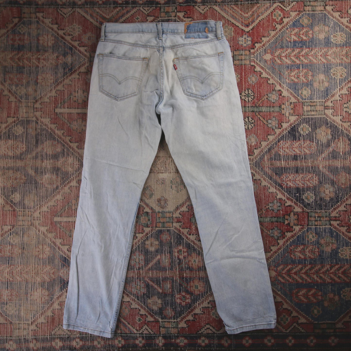 Levi's Red Tab W32 L31 Slim Straight Leg Blue Denim Jeans