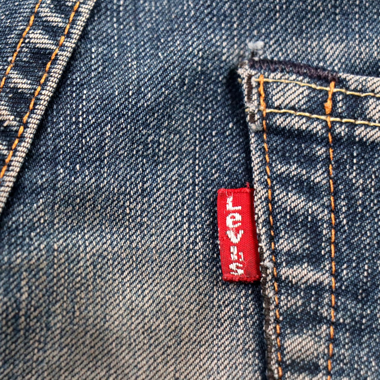 Levi's 502 Red Tab W28 L32 Tapered Leg Regular Fit Blue Denim Jeans