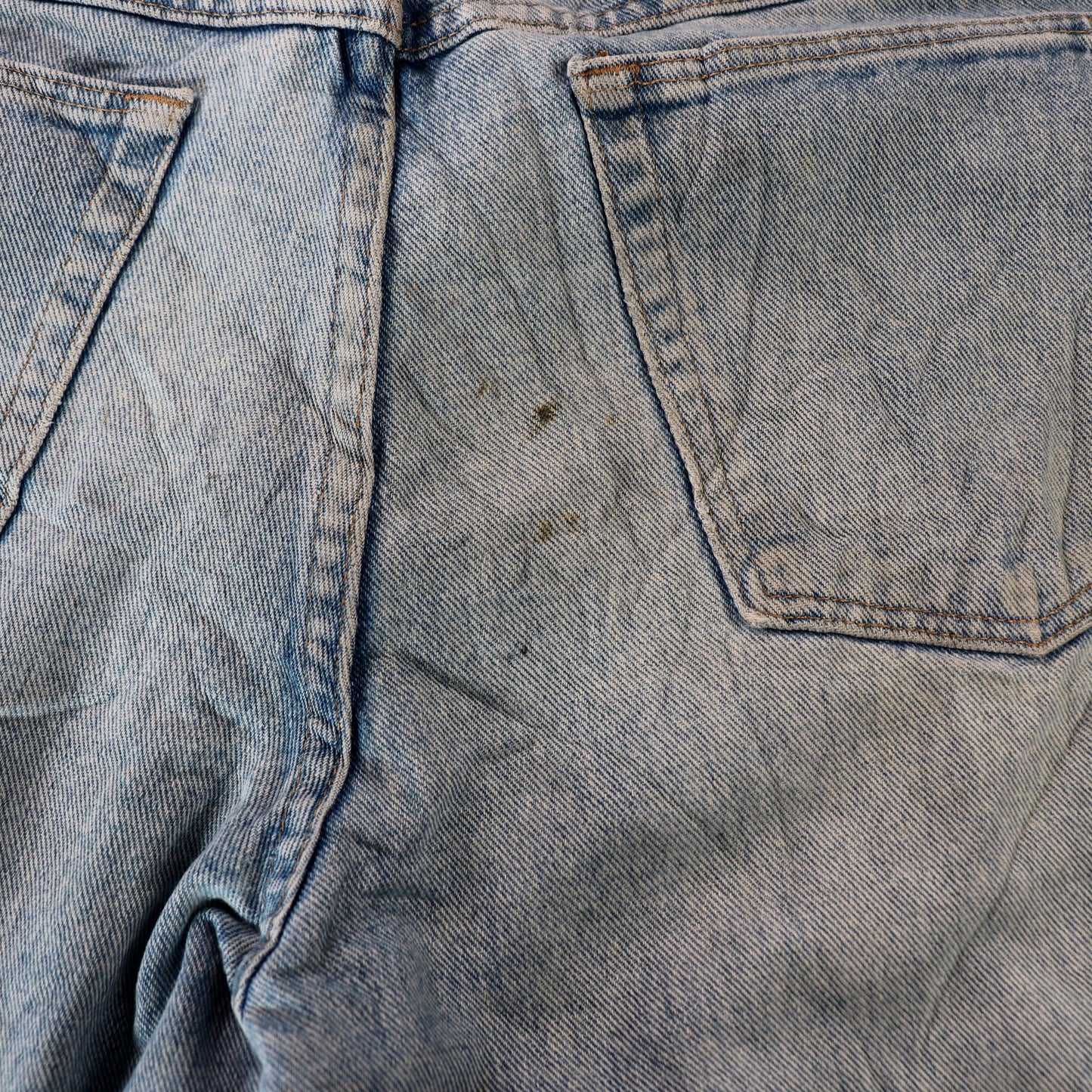 Wrangler W34 L30 Straight Leg Relaxed Fit Blue Denim Jeans