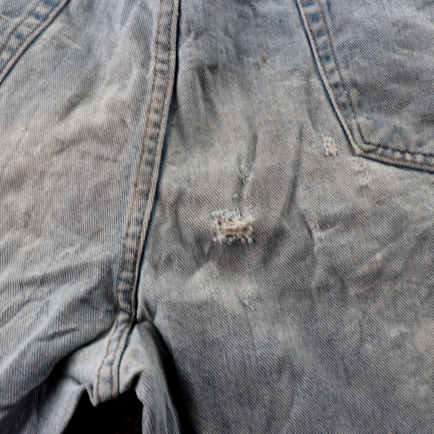 Wrangler W38 L29 Straight Leg Blue Denim Jeans