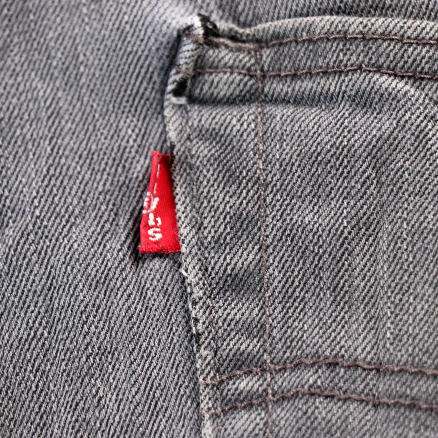 Levi's 511 W34 L26 Slim Fit Grey Denim Jeans
