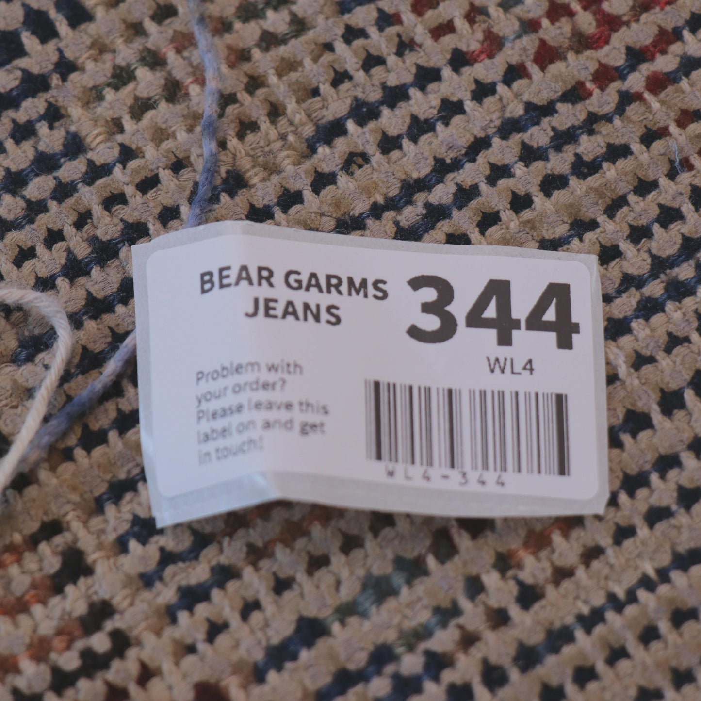 Levi's 559 W38 L31 Straight Leg Regular Fit Classic Ripped Style Blue Denim Jean