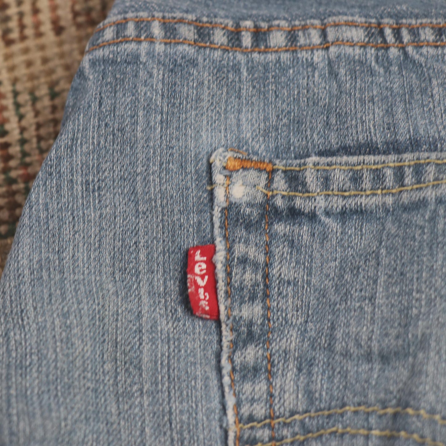Levi's 550 W32 L30 Tapered Leg Relaxed Fit Blue Denim Jeans