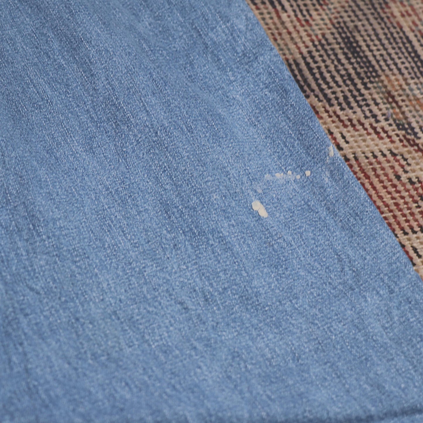 Lee W34 L27 Straight Leg Loose Fit Blue Denim Jeans