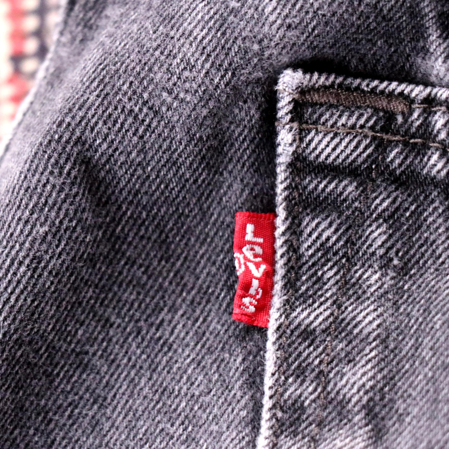 Levi's 501 W40 L29 Original Fit Black Denim Jeans