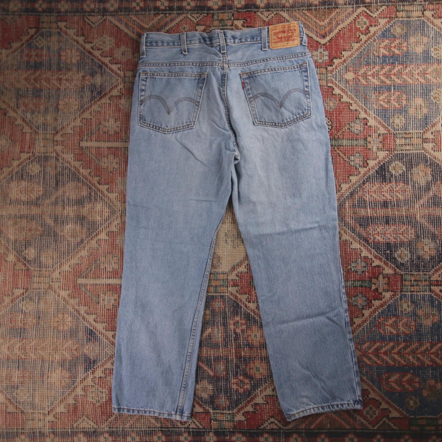 Levi's Red Tab W32 L27 Slim Straight Leg Jeans Blue Denim Jeans