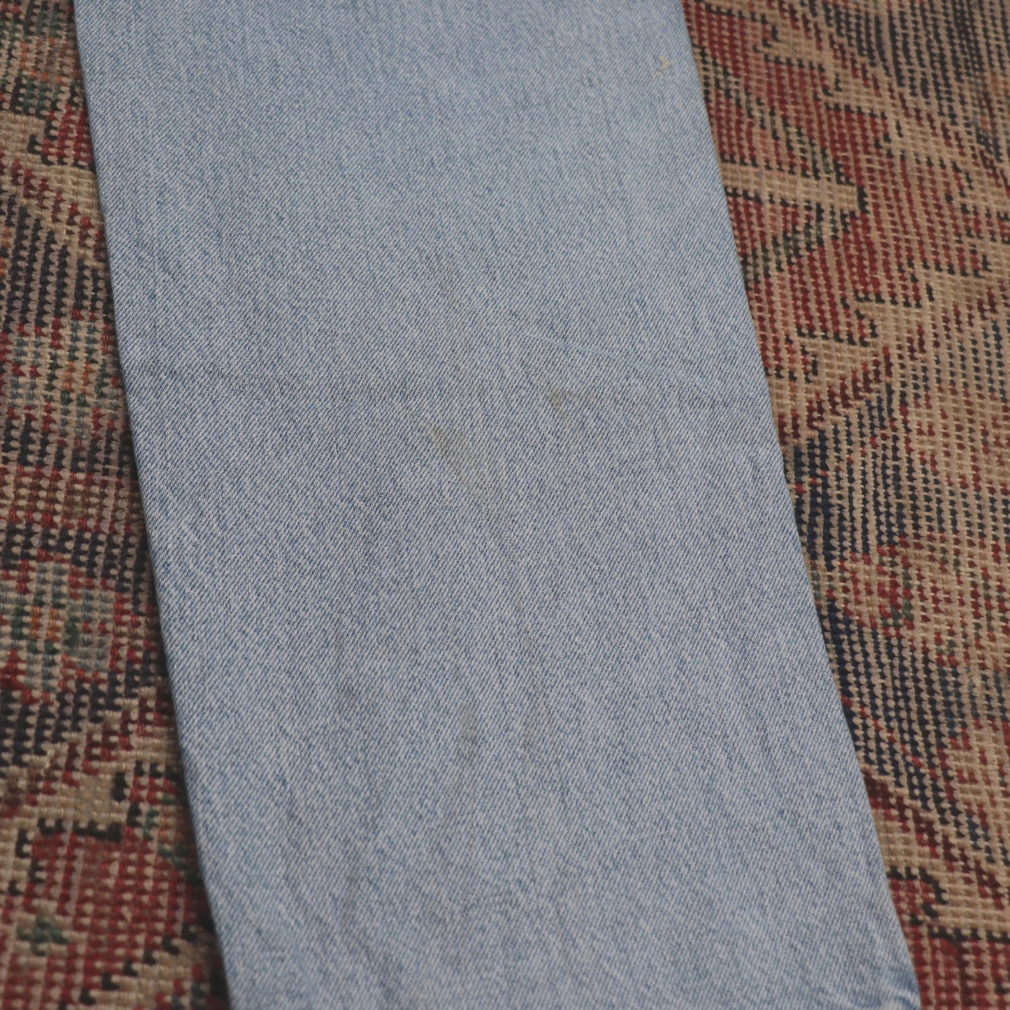 Wrangler W34 L30 Straight Leg Relaxed Fit Blue Denim Jeans