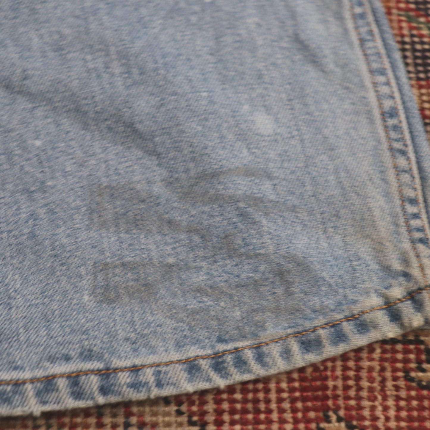 Levi's 505 W36 L31 Straight Leg Regular Fit Blue Denim Jeans
