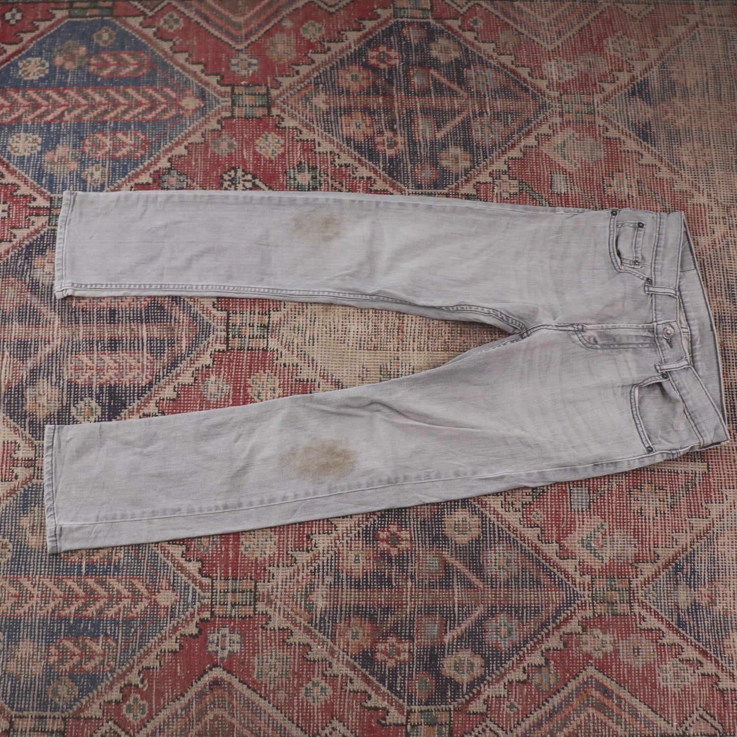 Levi's 511 W28 L27 Slim Fit Grey Denim Jeans