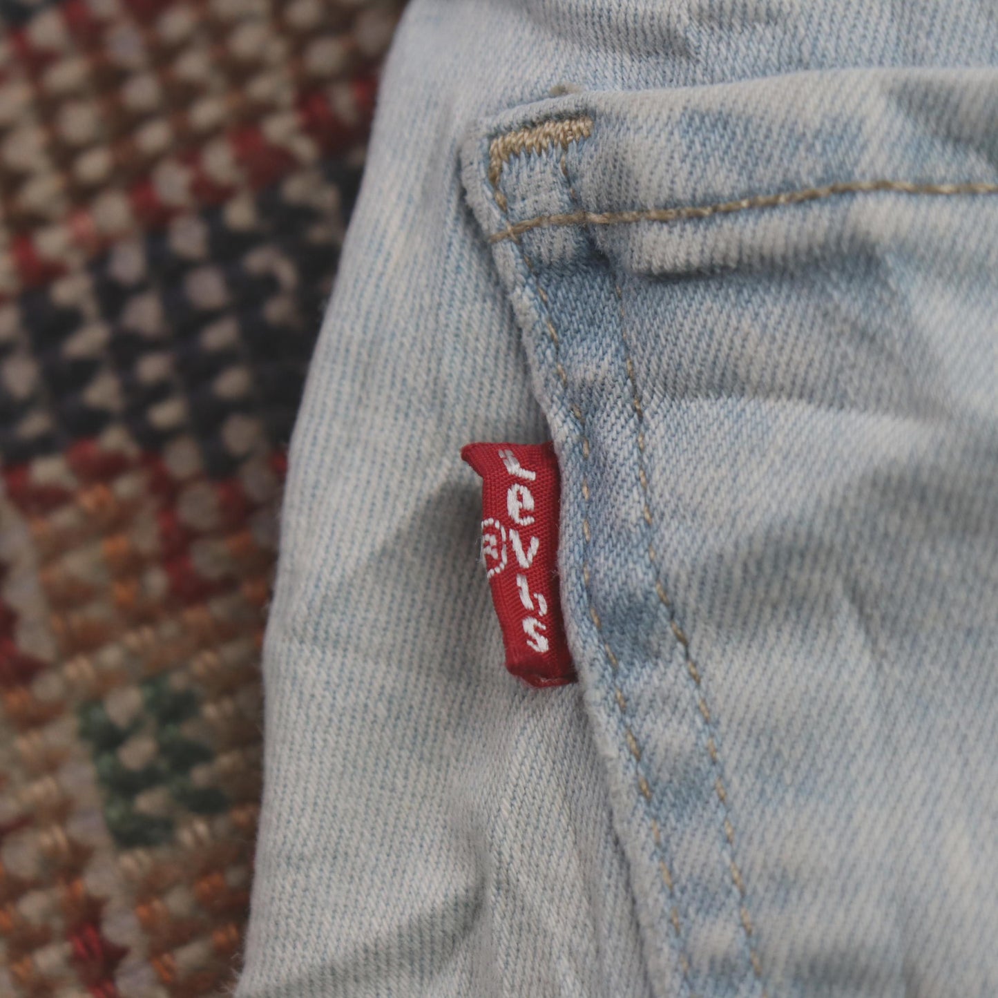 Levi's W26 L29 Skinny Blue Denim Jeans