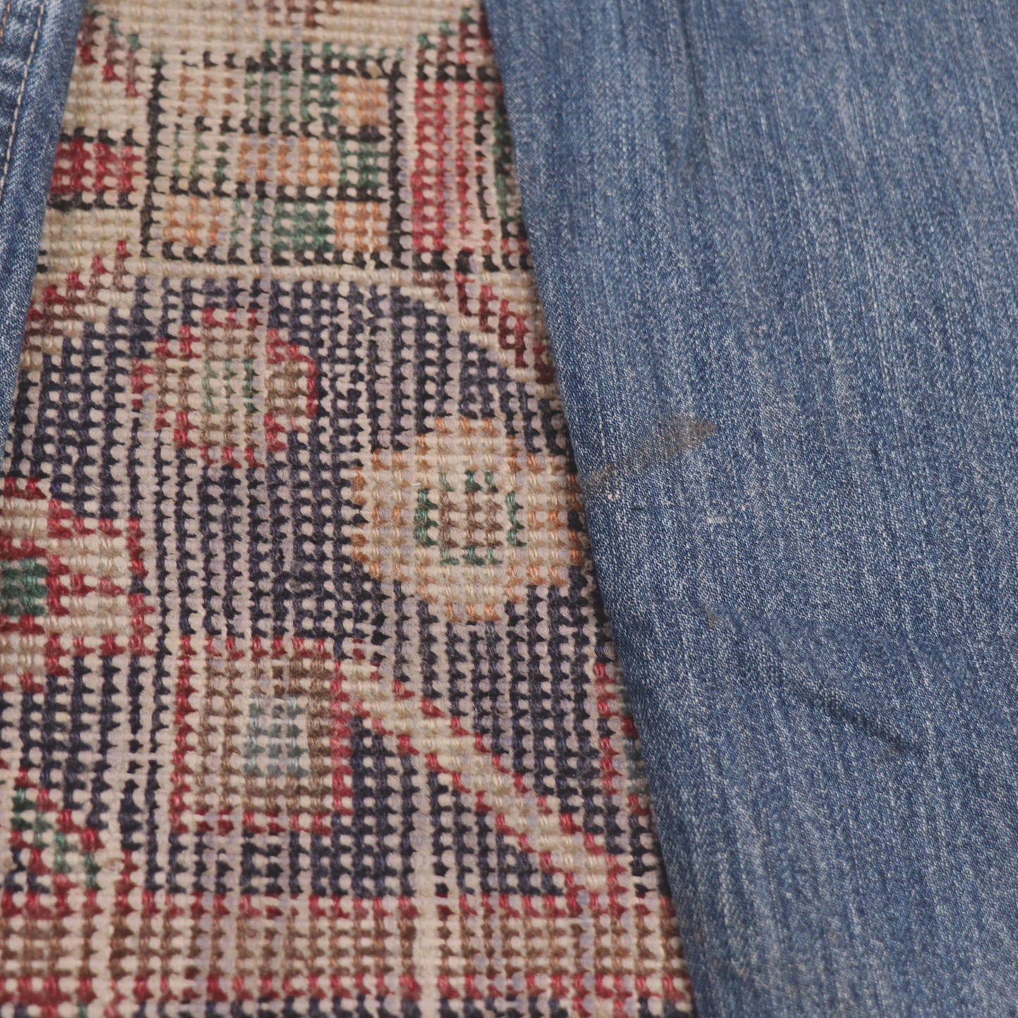 Lee W32 L30 Straight Leg Blue Denim Jeans