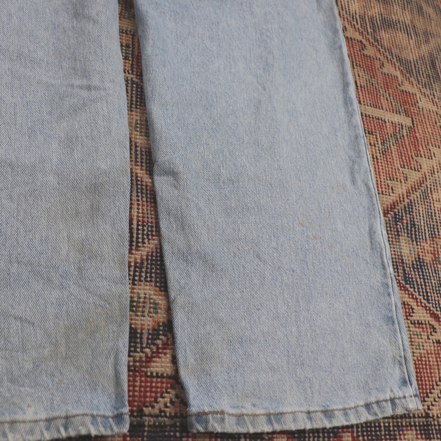 Lee W36 L29 Tapered Leg Relaxed Fit Classic Ripped Style Blue Denim Jeans