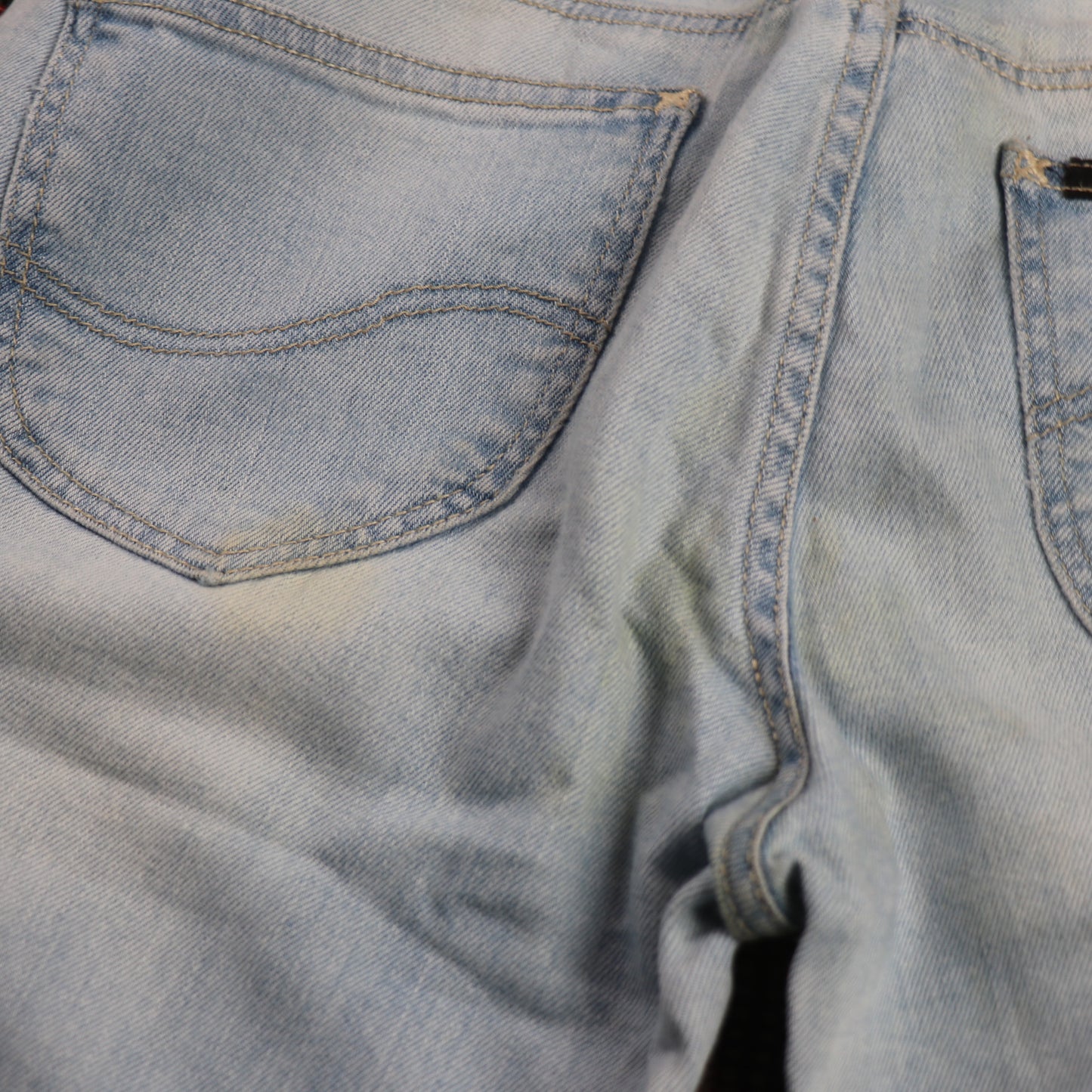 Lee W28 L29 Skinny Blue Denim Jeans