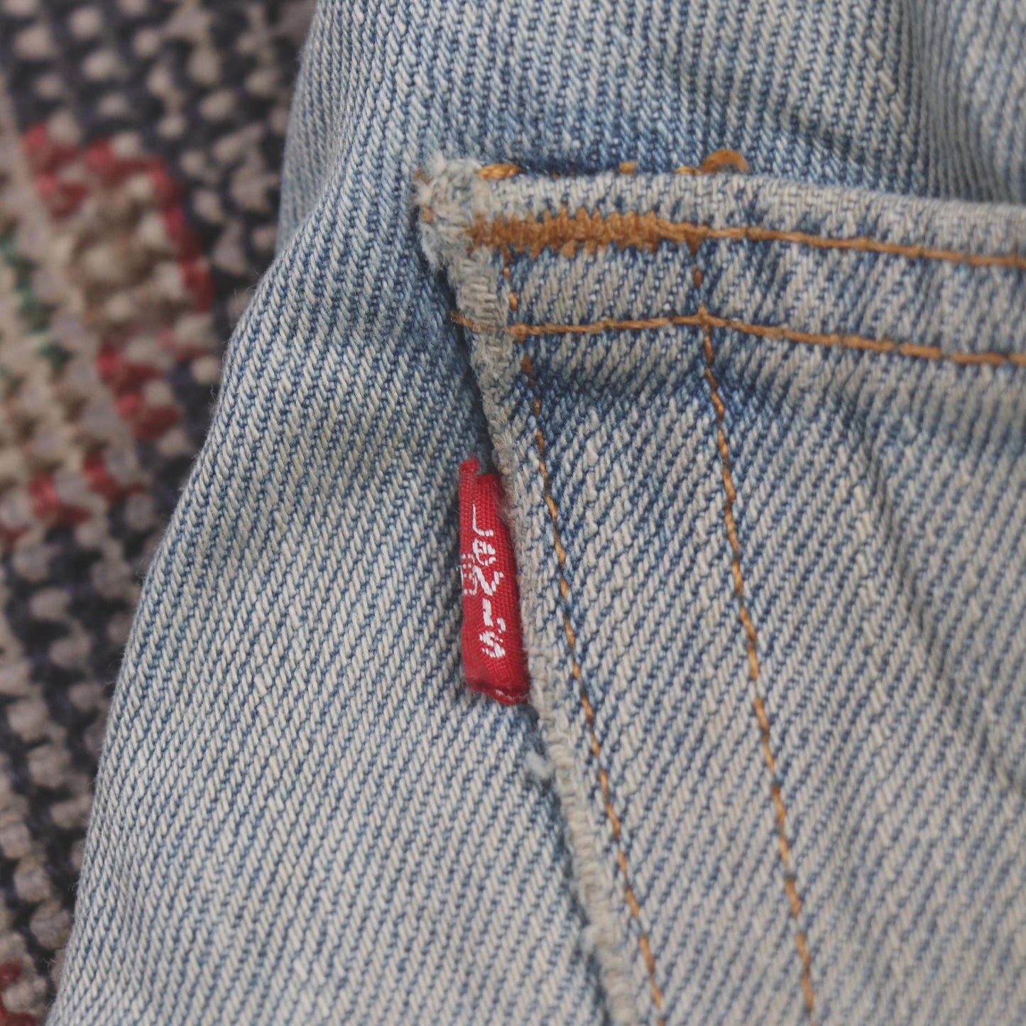 Levi's 505 W32 L32 Straight Leg Regular Fit Blue Denim Jeans