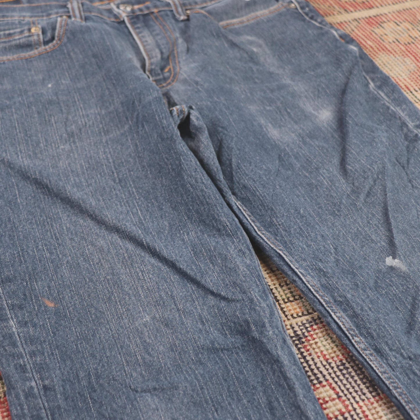 Levi's 514 W34 L30 Straight Leg Blue Denim Jeans