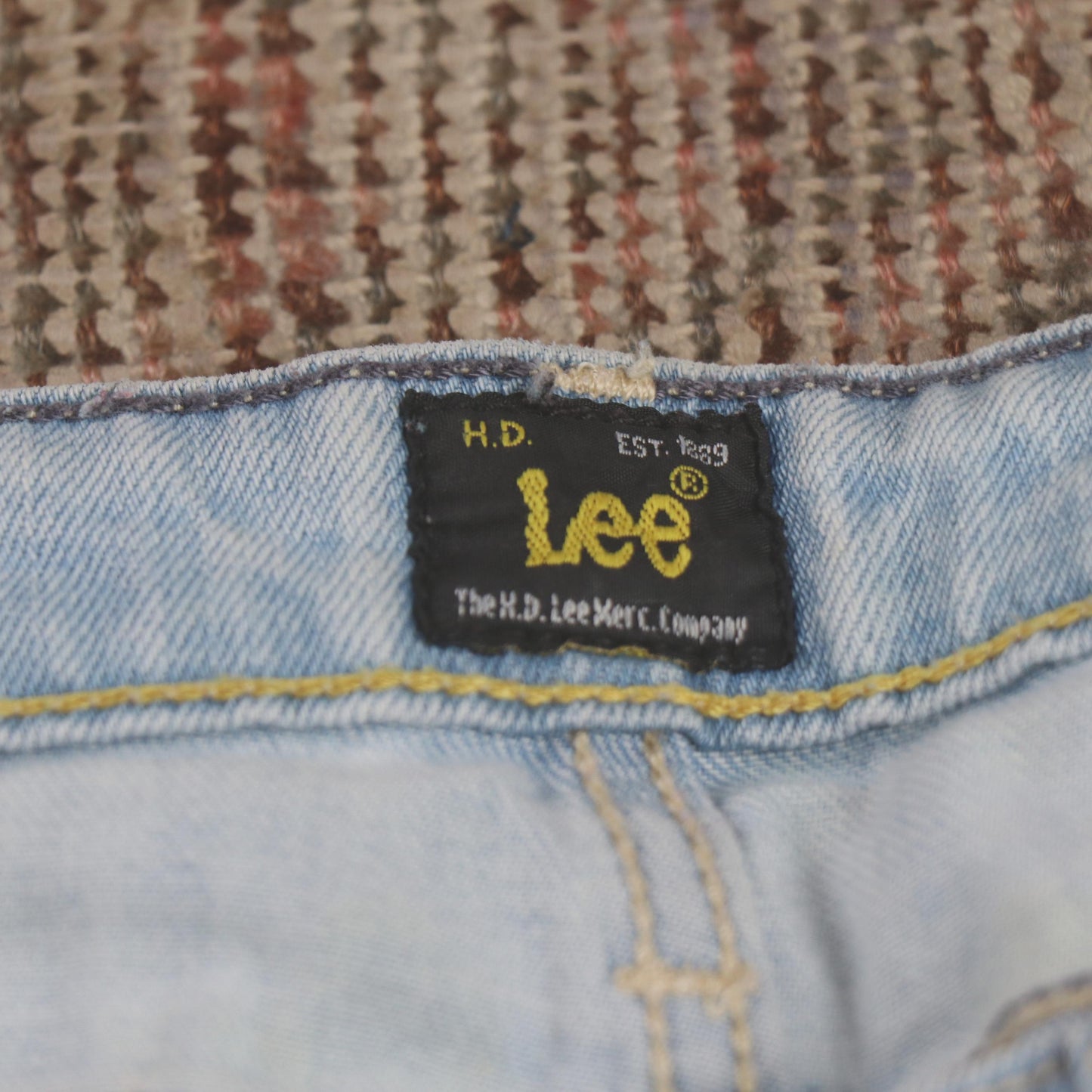 Lee W28 L29 Skinny Blue Denim Jeans