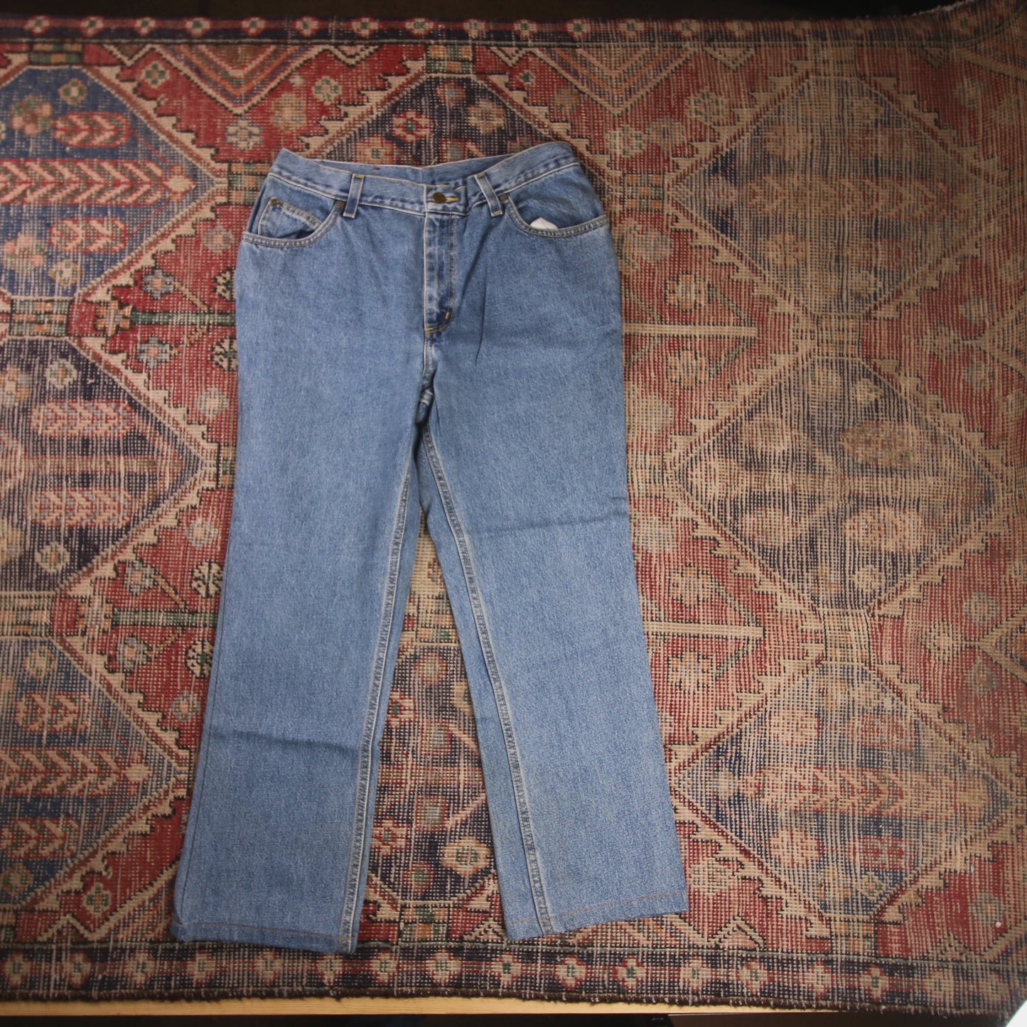 Lee W30 L26 Relaxed Fit Blue Denim Jeans