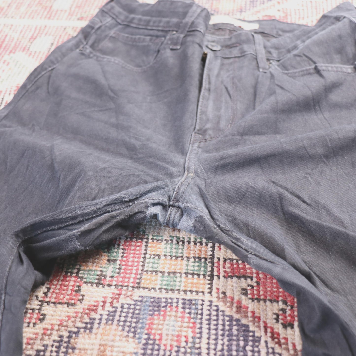 Levi's 721 W26 L27 Skinny Black Denim Jeans