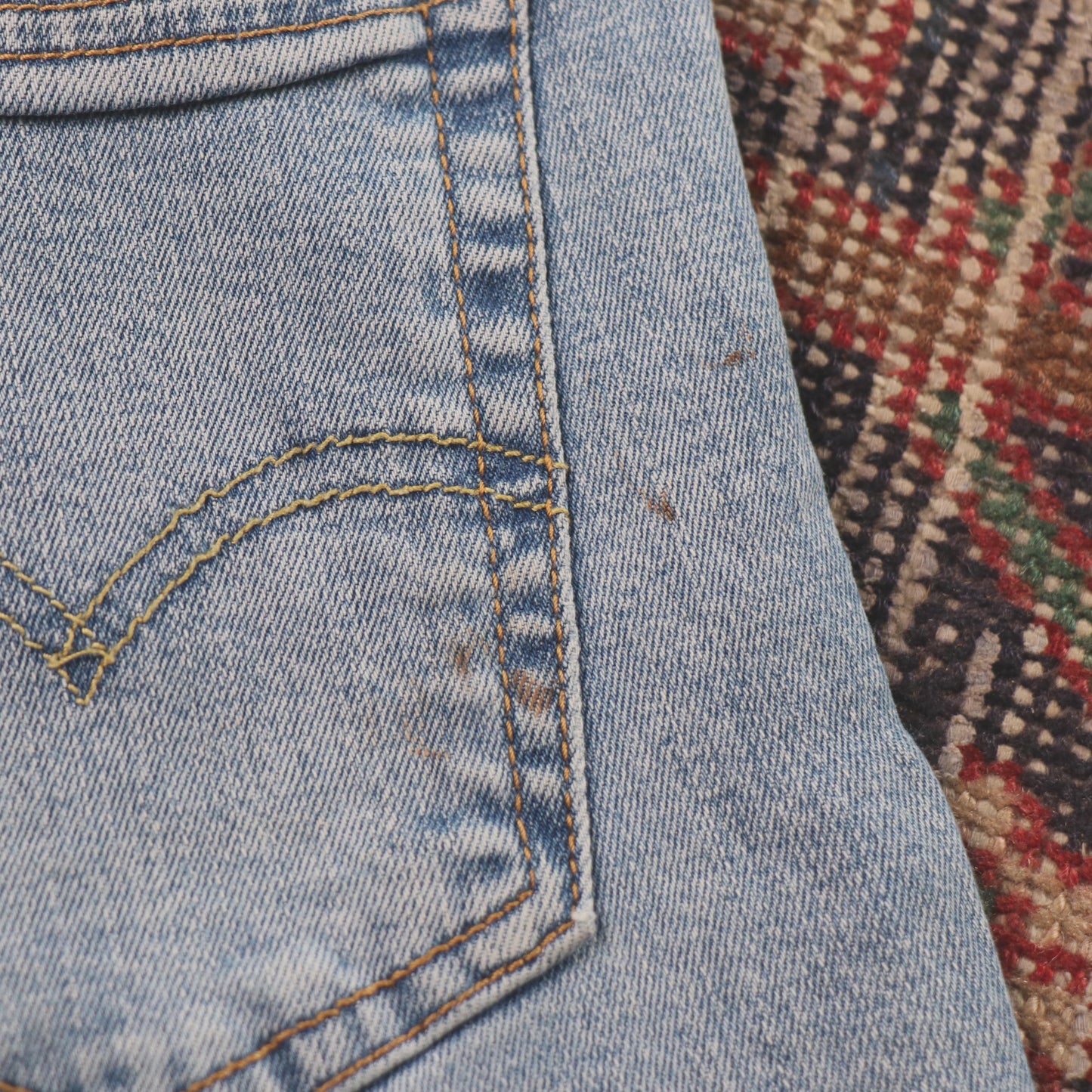 Levi's 511 Red Tab W30 L28 Slim Fit Blue Denim Jeans