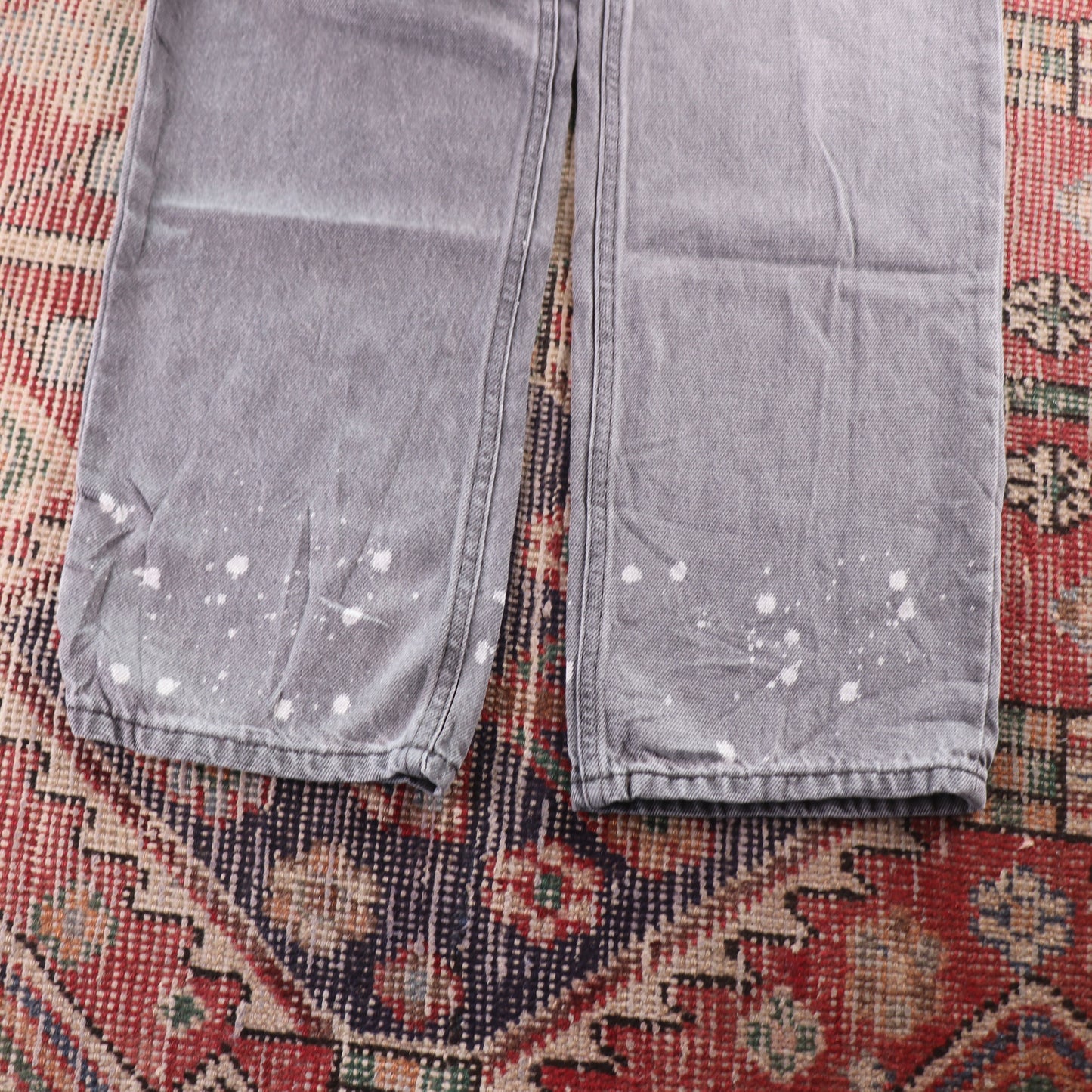 Levi's 501 Red Tab W28 L30 Original Fit Grey Denim Jeans
