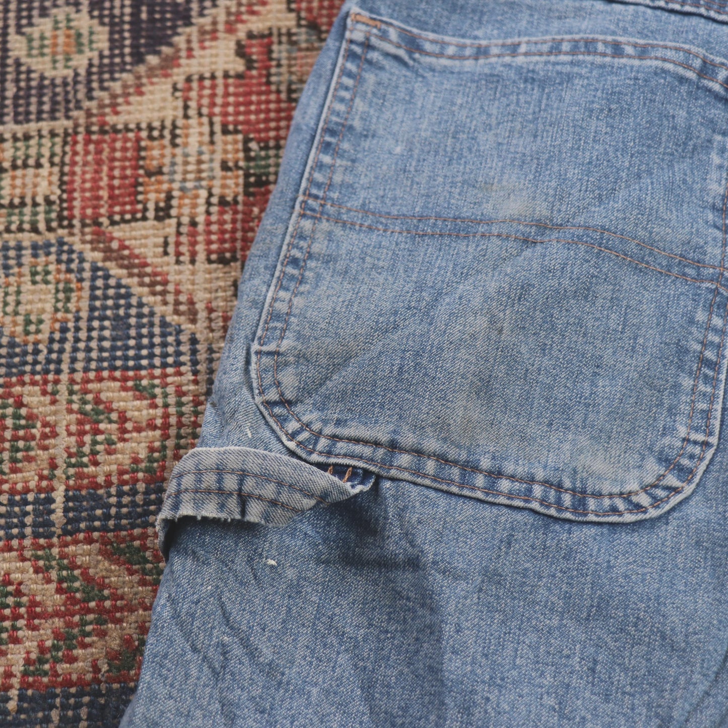 Wrangler W38 L31 Carpenter Blue Denim Jeans