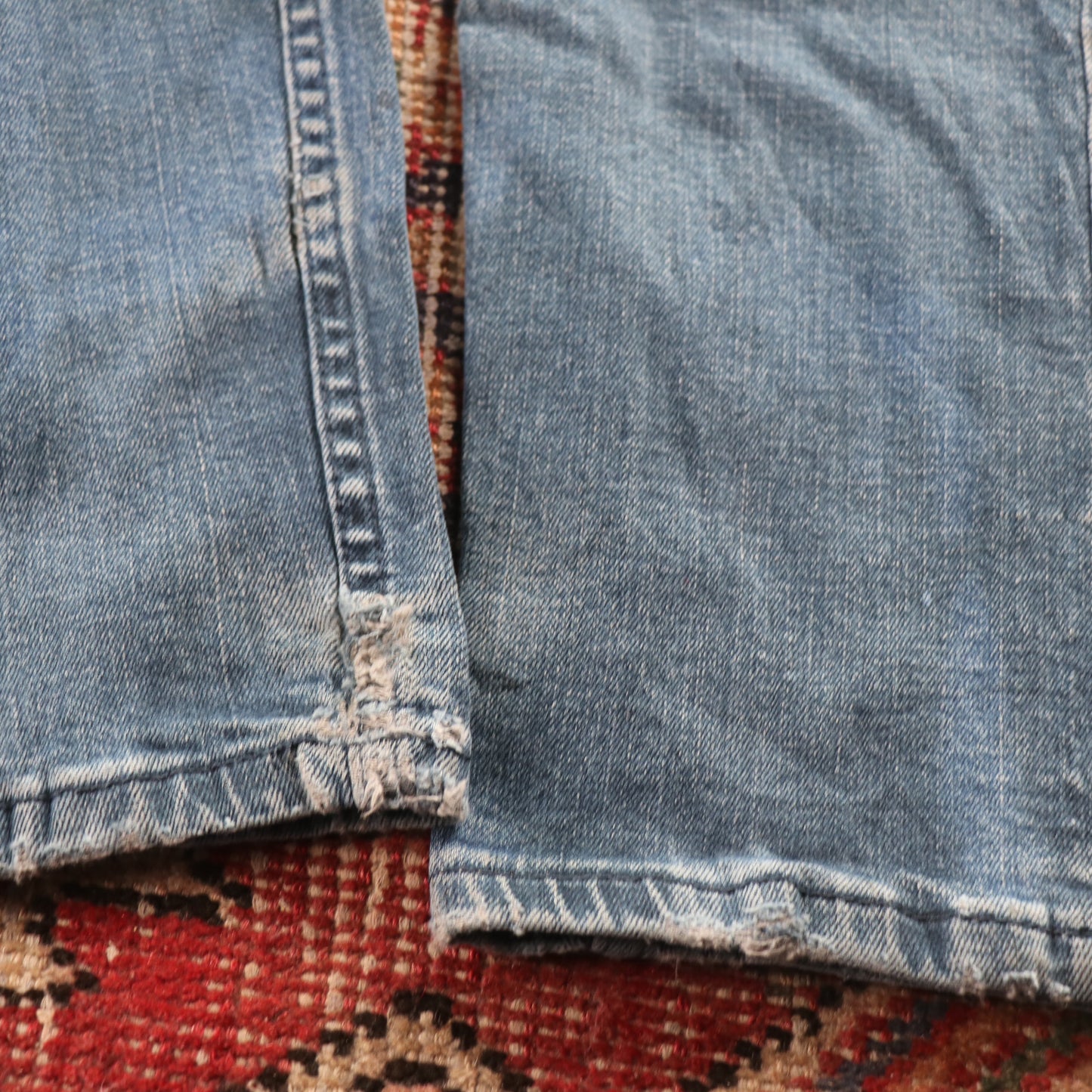 Levi's 721 Red Tab W28 L29 Skinny Blue Denim Jeans