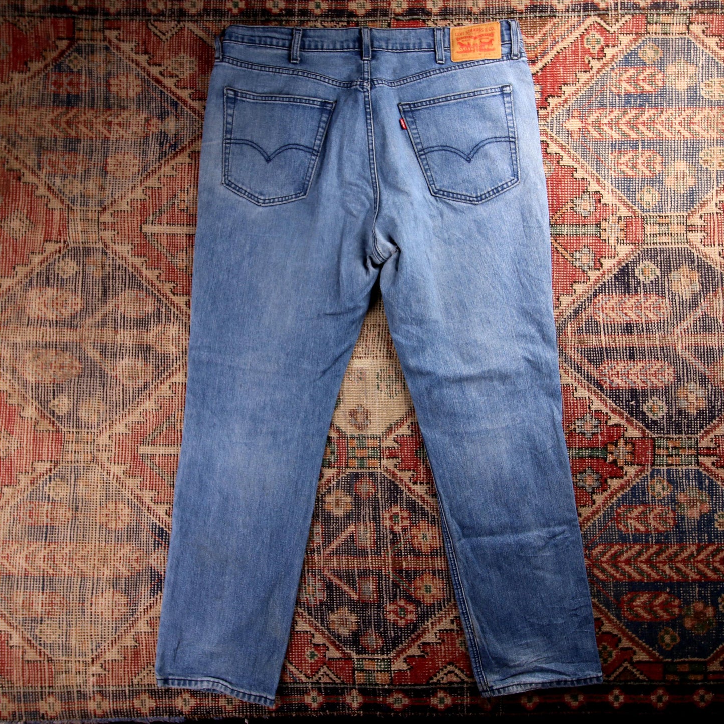 Levi's 541 Red Tab W32 L30 Tapered Leg Blue Denim Jeans