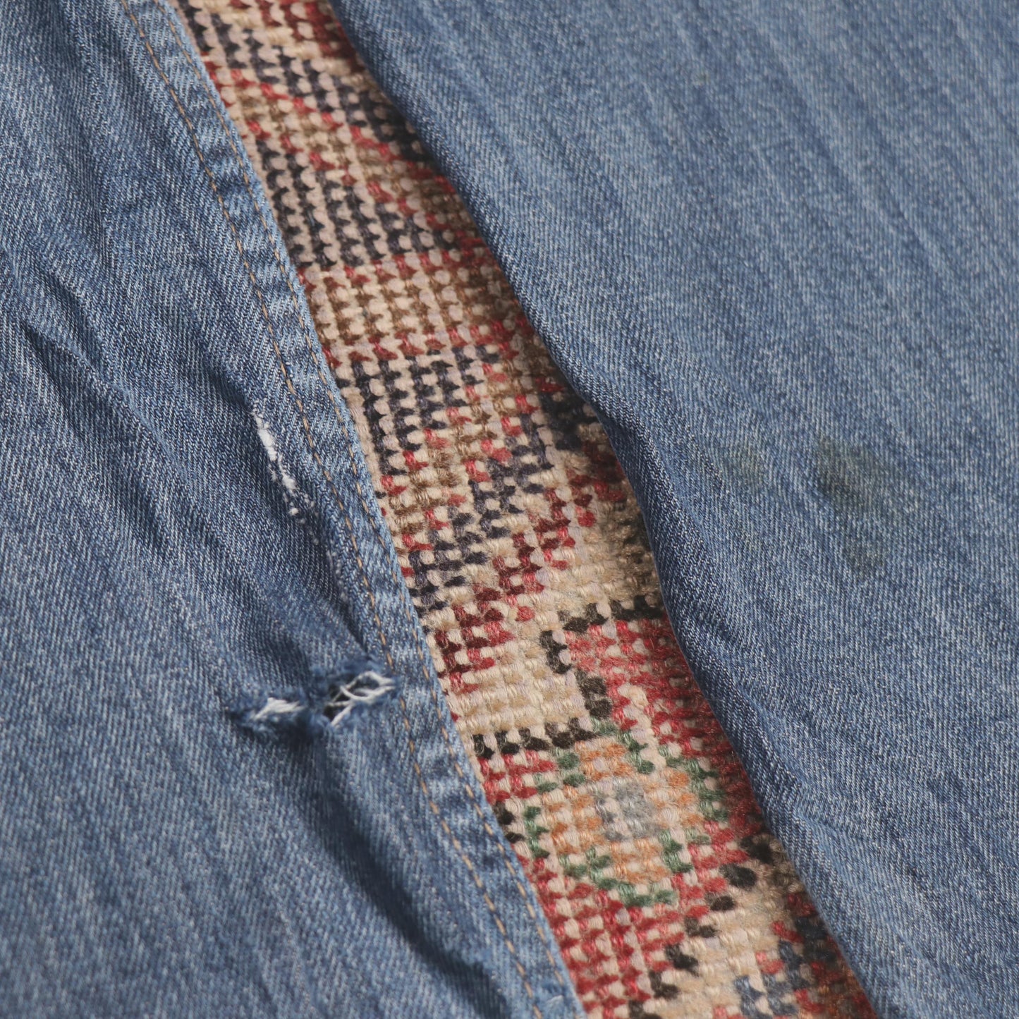 Levi's W38 L33 Straight Leg Blue Denim Jeans