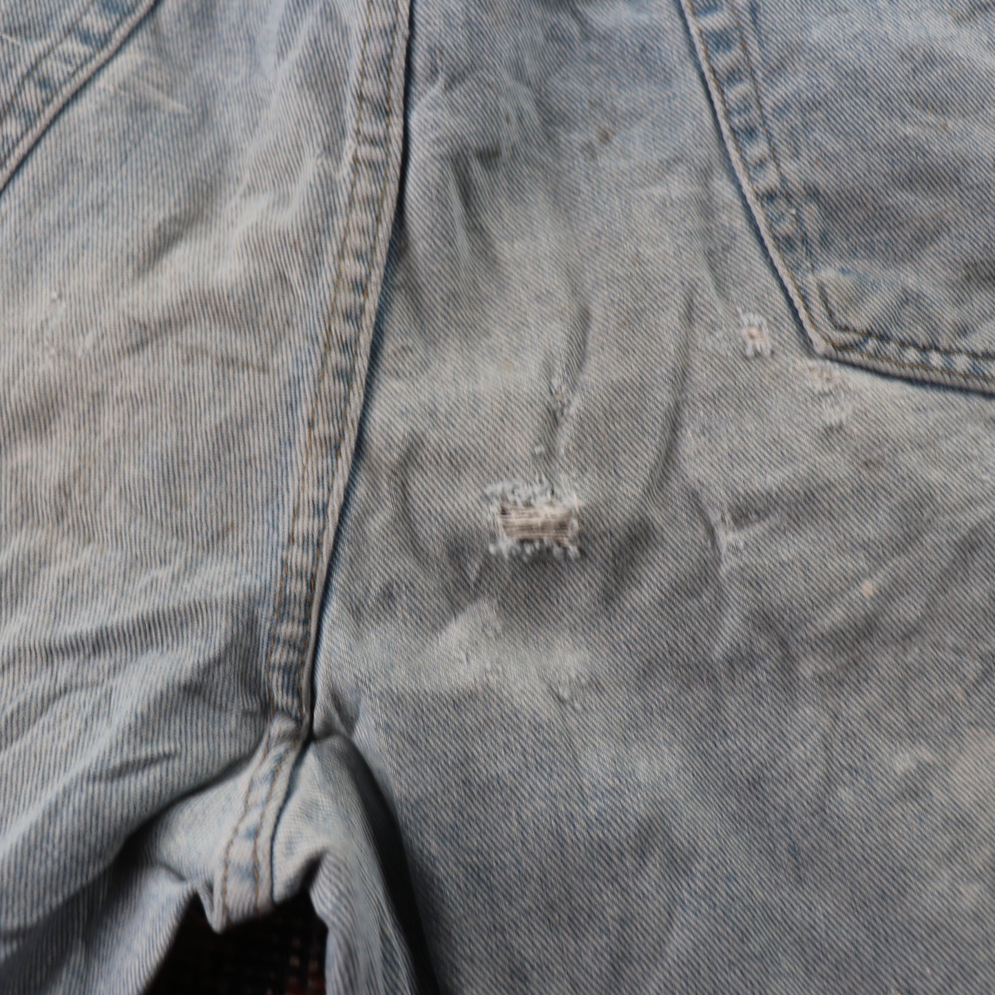 Wrangler W38 L29 Straight Leg Blue Denim Jeans