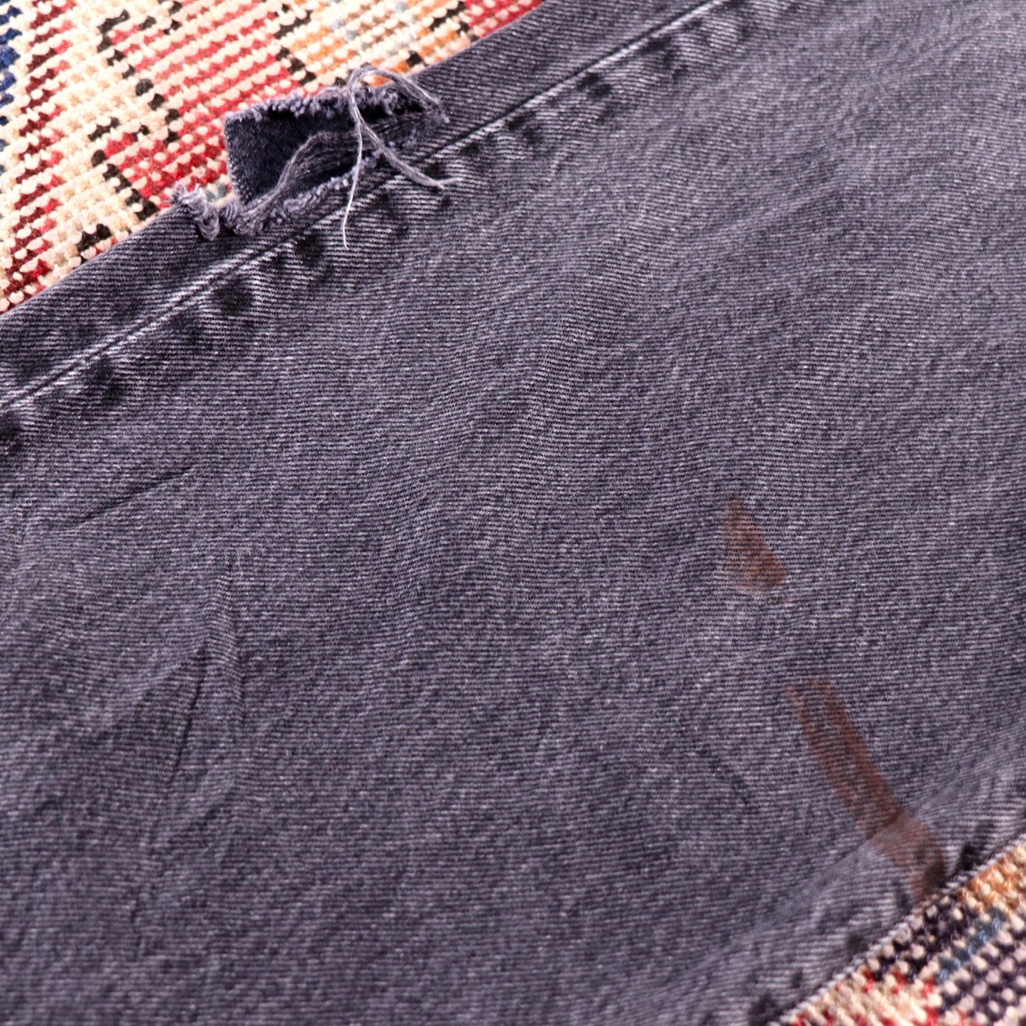 Levi's 501 W40 L29 Original Fit Black Denim Jeans