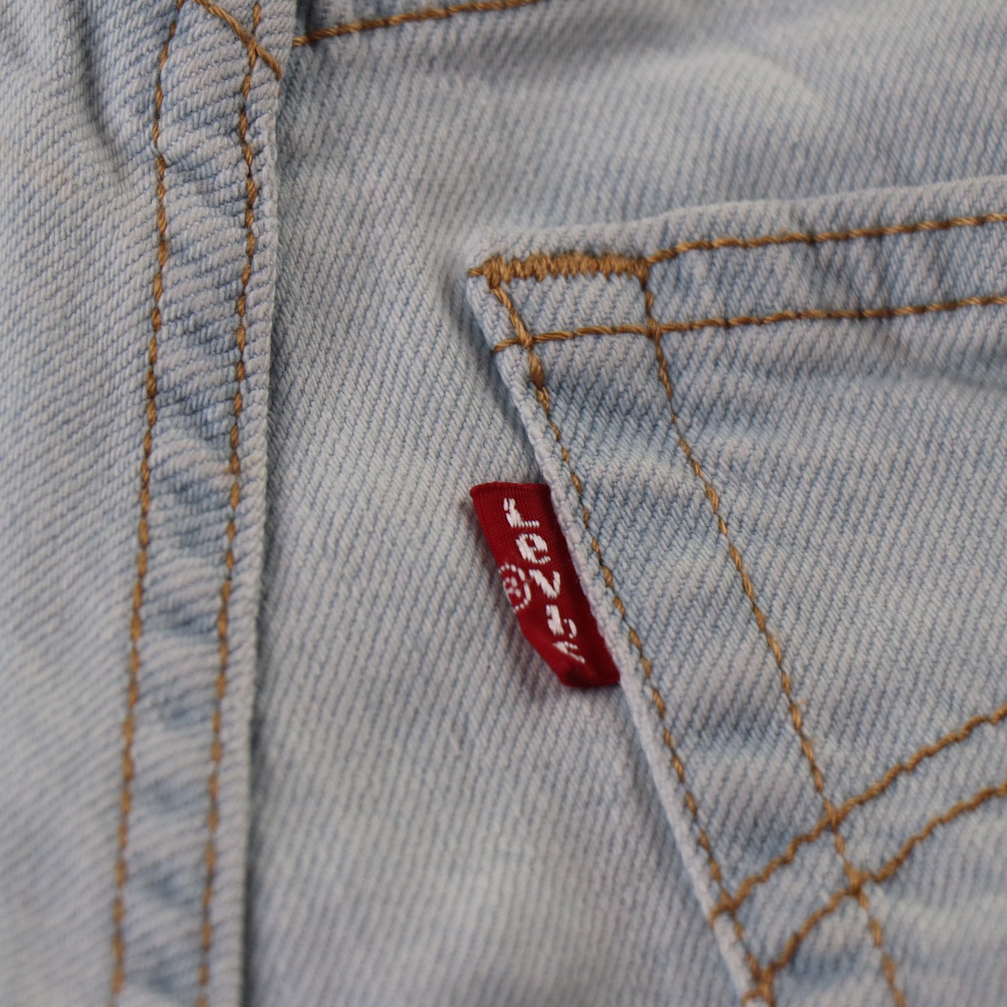 Levi's W26 L26 Straight Leg Classic Ripped Style Blue Denim Jeans