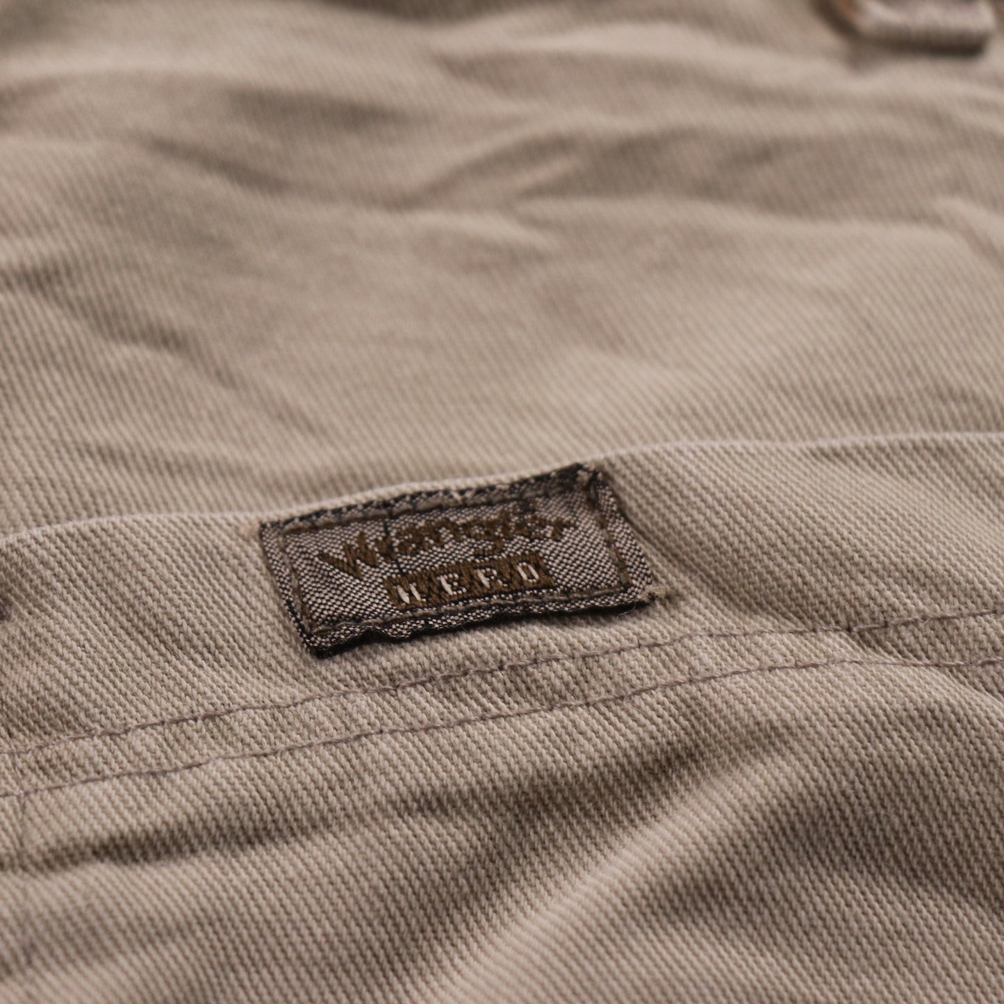 Wrangler W34 L27 Cargo Beige Denim Trousers