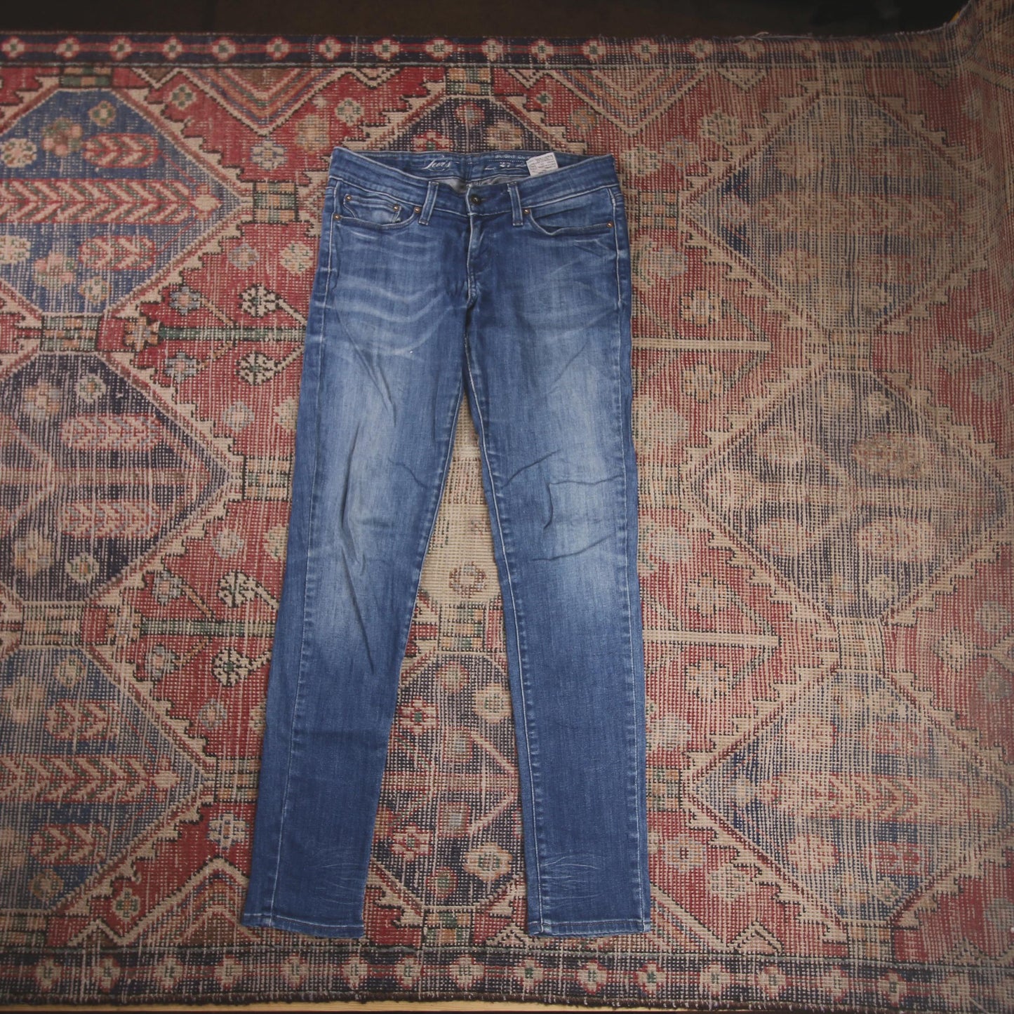 Levi's W30 L29 Skinny Blue Denim Jeans