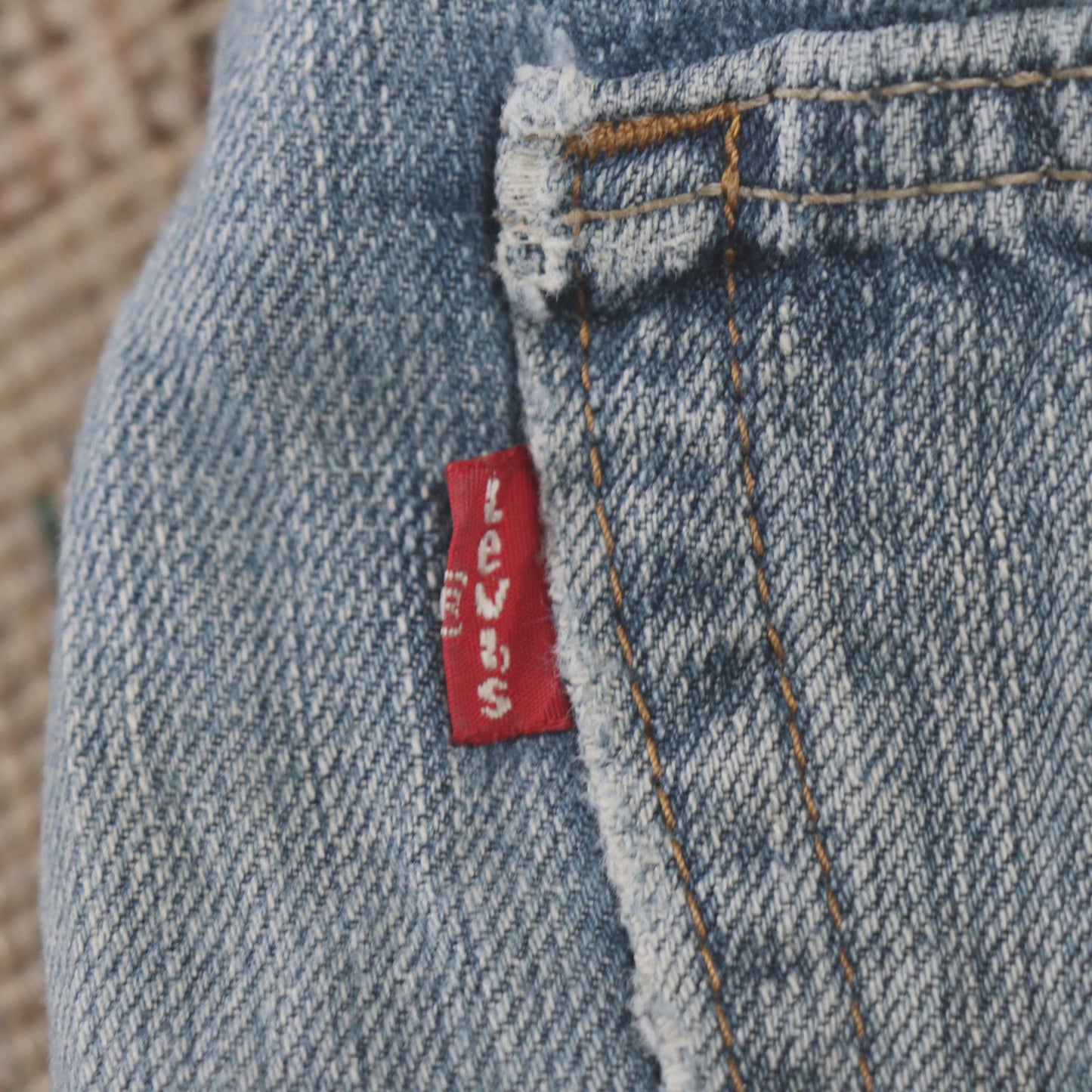 Levi's 559 W34 L33 Straight Leg Relaxed Fit Blue Denim Jeans