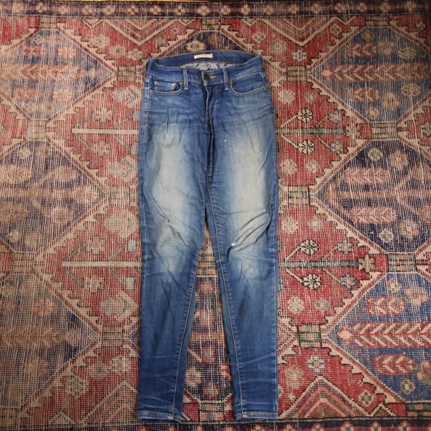 Levi's 710 W26 L30 Skinny Blue Denim Jeans
