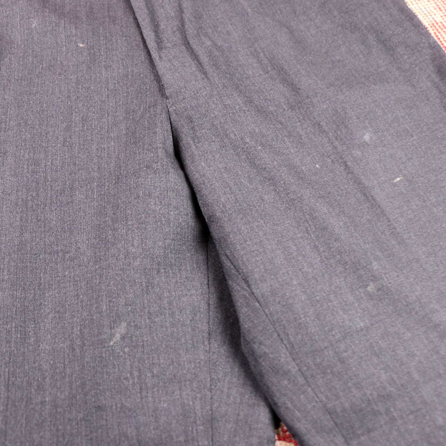 Lauren Ralph Lauren W38 L29 Straight Leg Black Cotton Blend Trousers