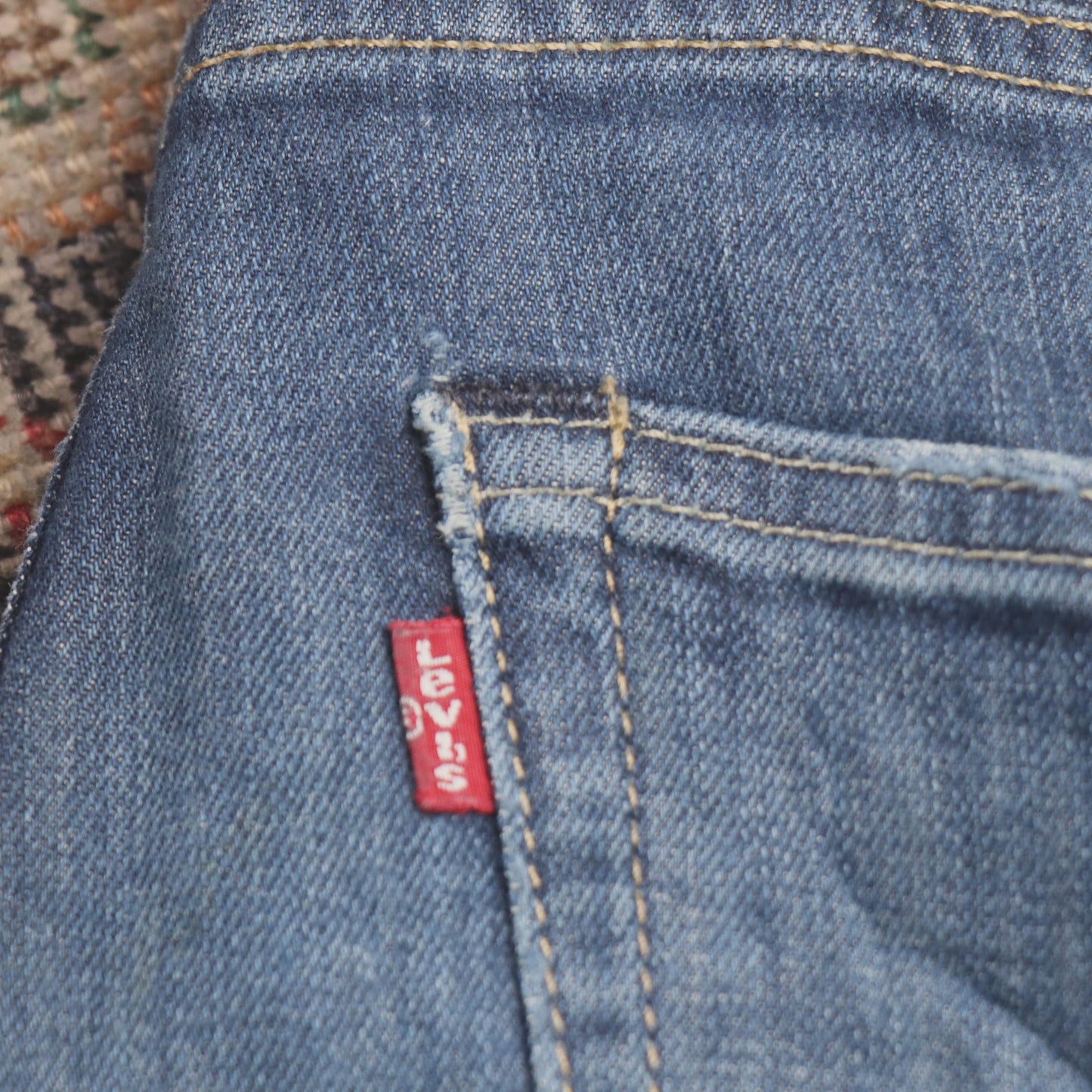 Levi's 512 W34 L32 Tapered Leg Slim Fit Blue Denim Jeans