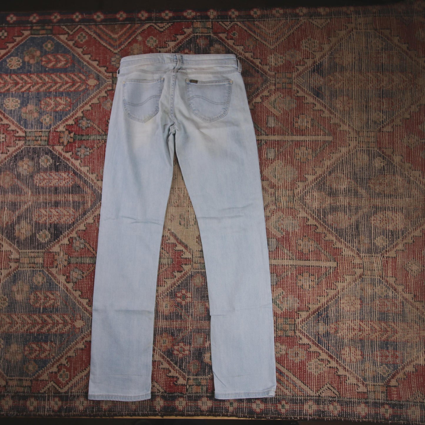 Lee W28 L29 Skinny Blue Denim Jeans