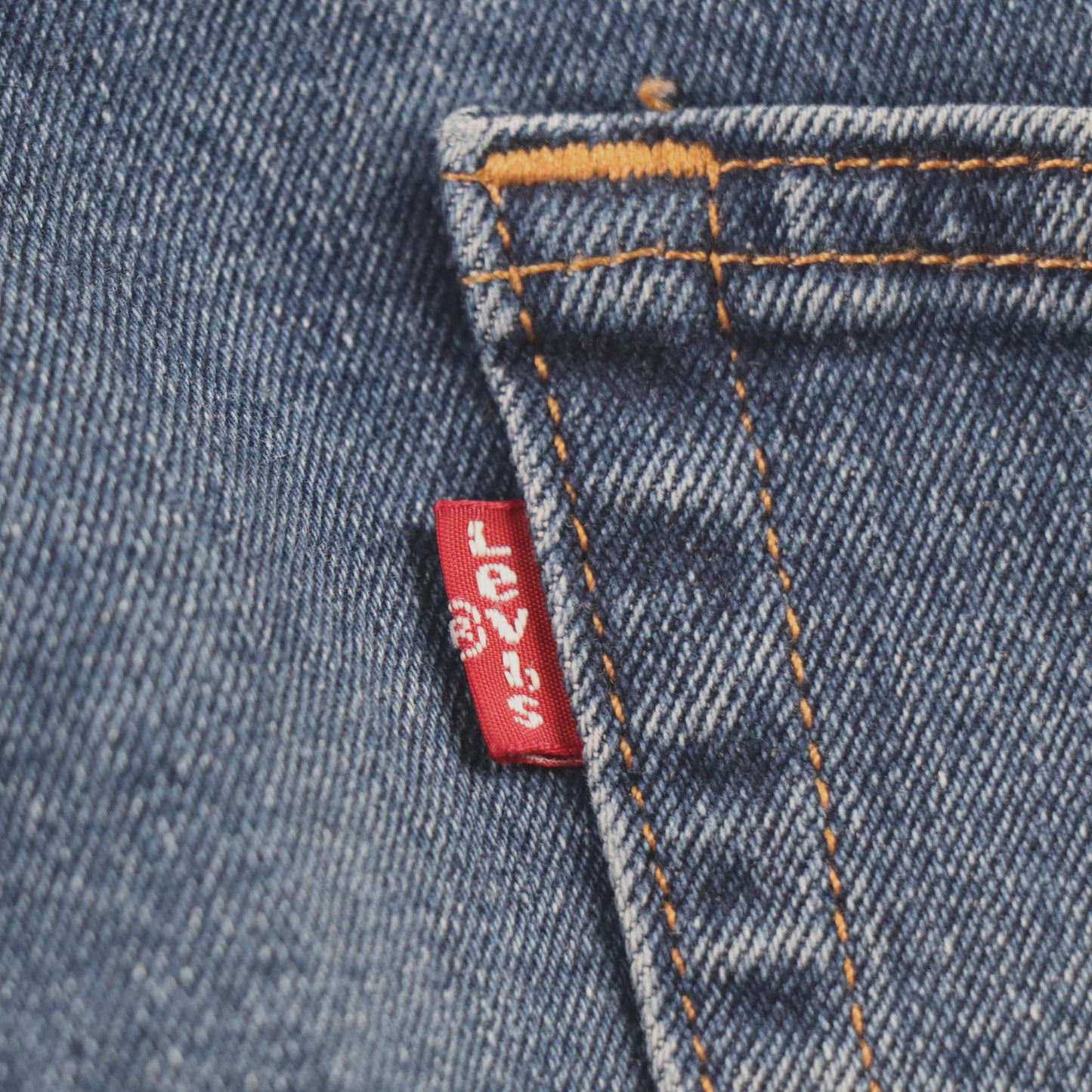 Levi's 505 Red Tab W38 L30 Straight Leg Regular Fit Blue Denim Jeans